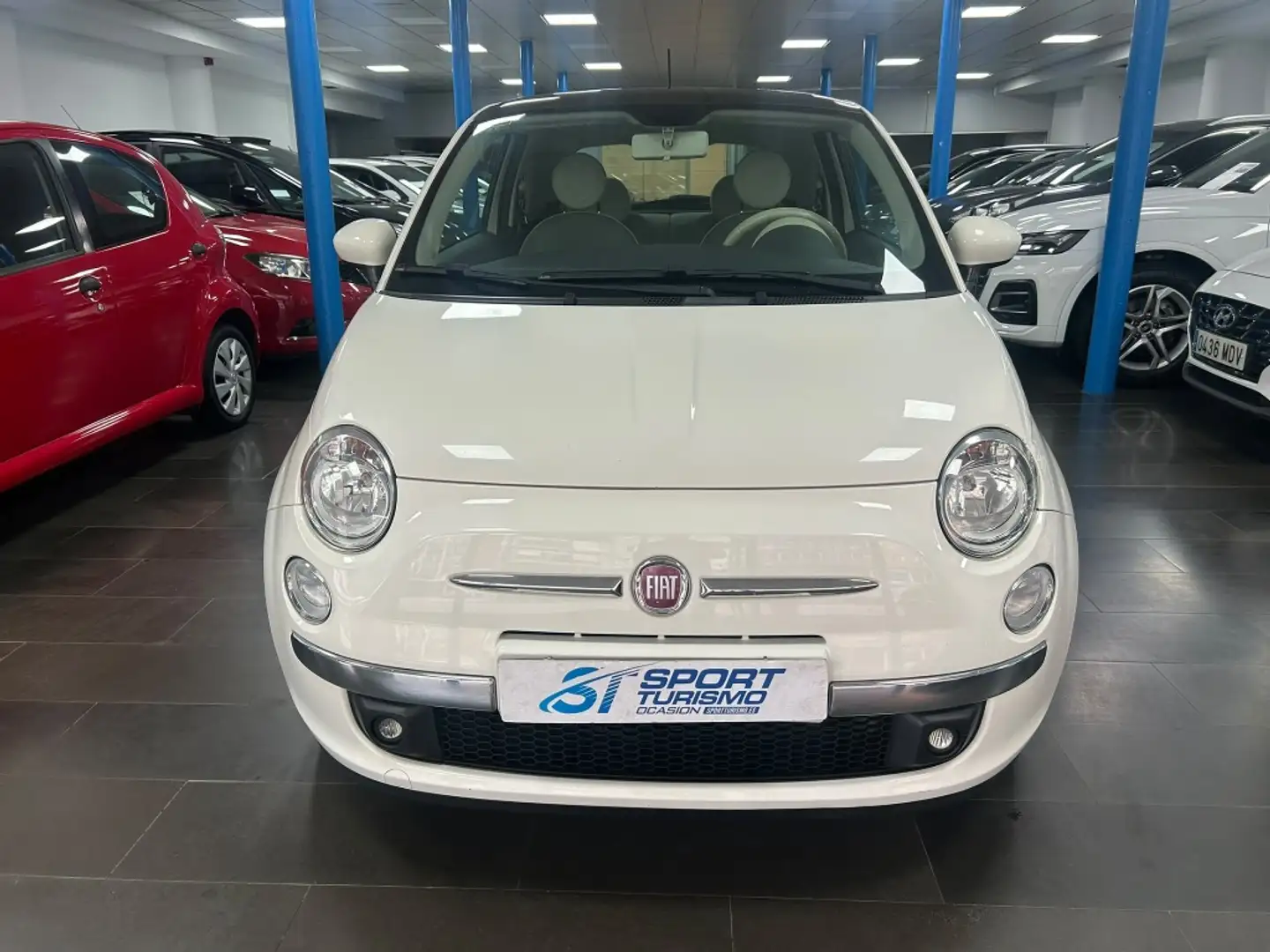 Fiat 500 1.2 Lounge Blanco - 2