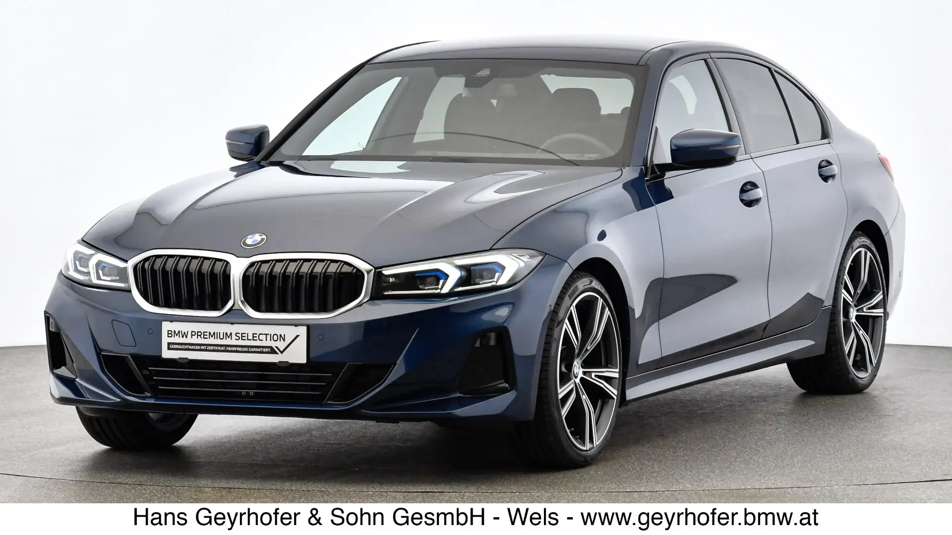 BMW 318 i *Paket Care/RFK/Navi-Pro/M-Sportfahrwerk* Blau - 1
