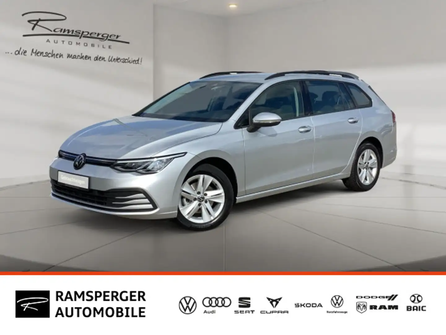 Volkswagen Golf Variant Life Silber - 1