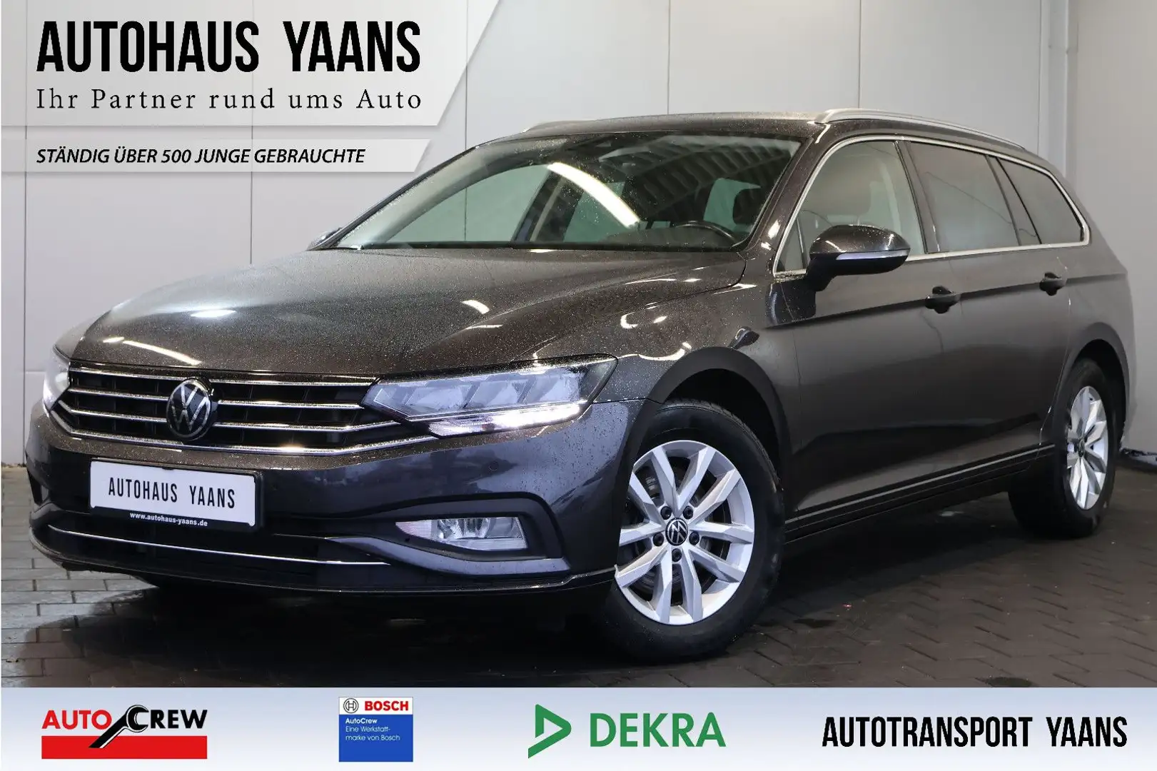 Volkswagen Passat Variant Passat 2.0 TDI DSG Business ACC+KAM+LED+NAVI+AHK Grau - 1