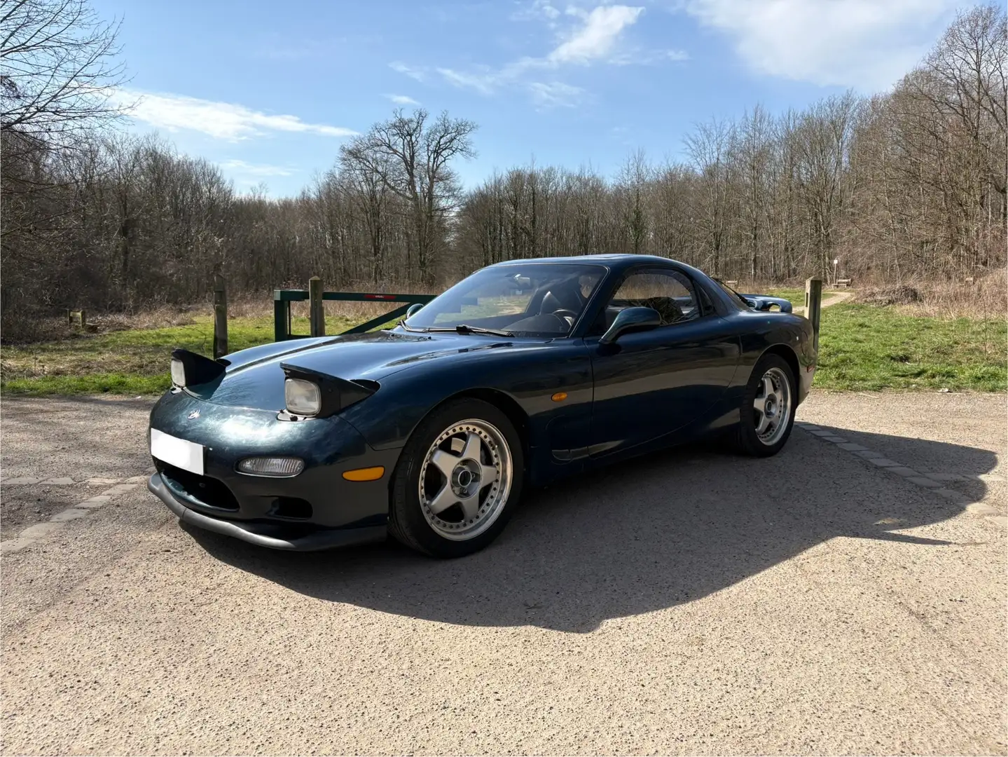 Mazda RX-7 RX7 LHD Niebieski - 1