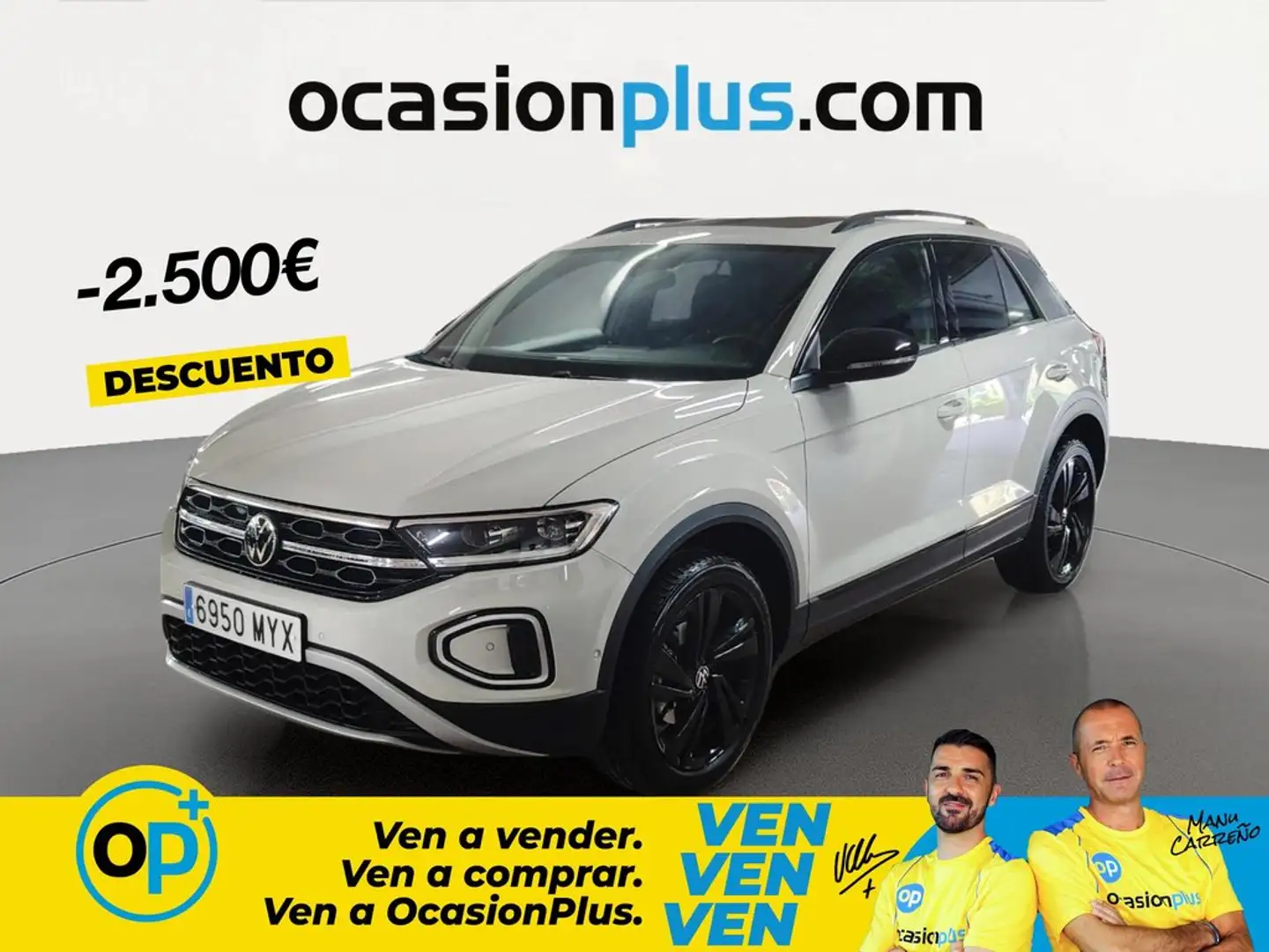 Volkswagen T-Roc 1.0 TSI Dark Line 85kW Beige - 1