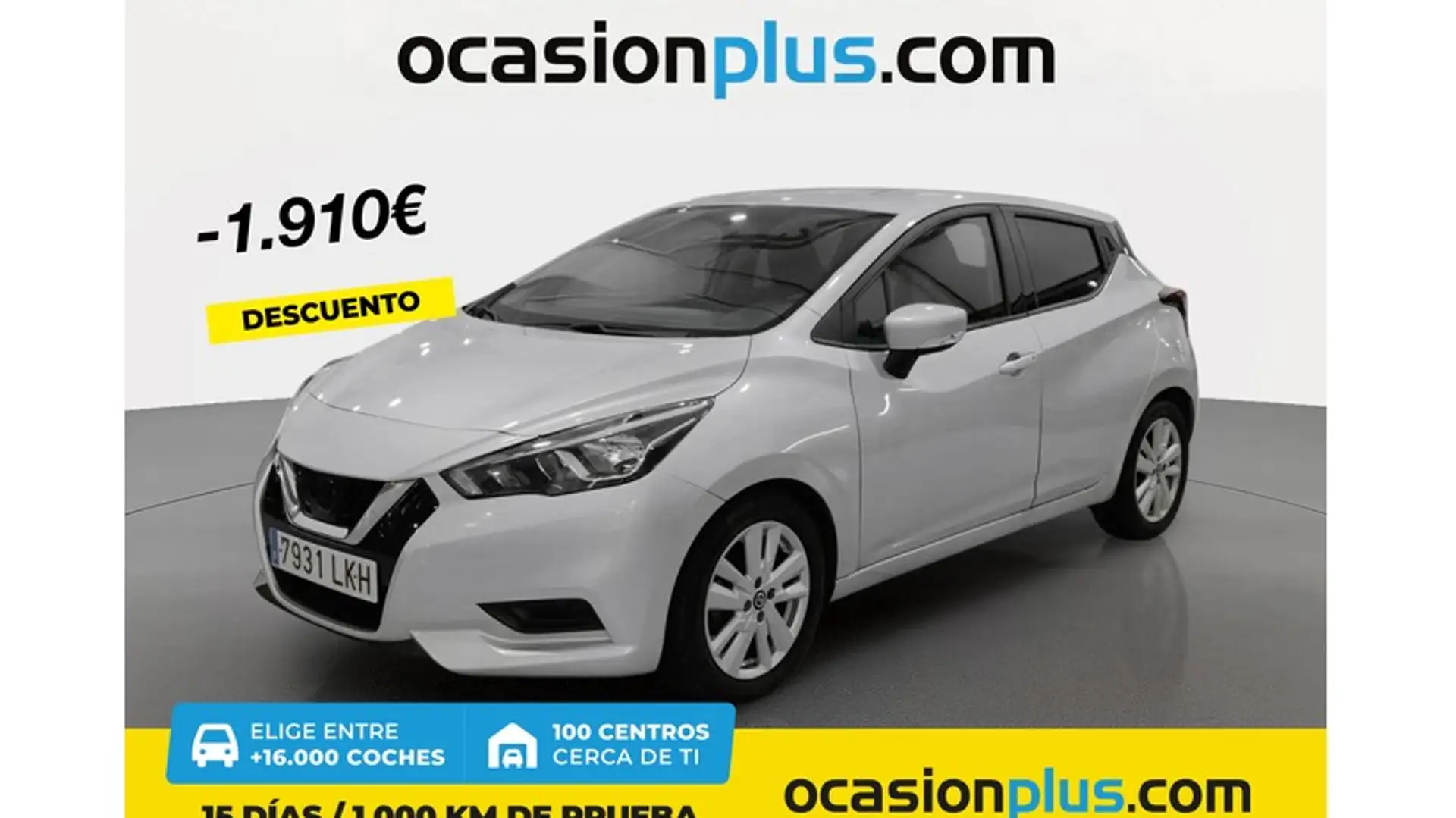 Nissan Micra IG-T Acenta CVT 100 Plateado - 1