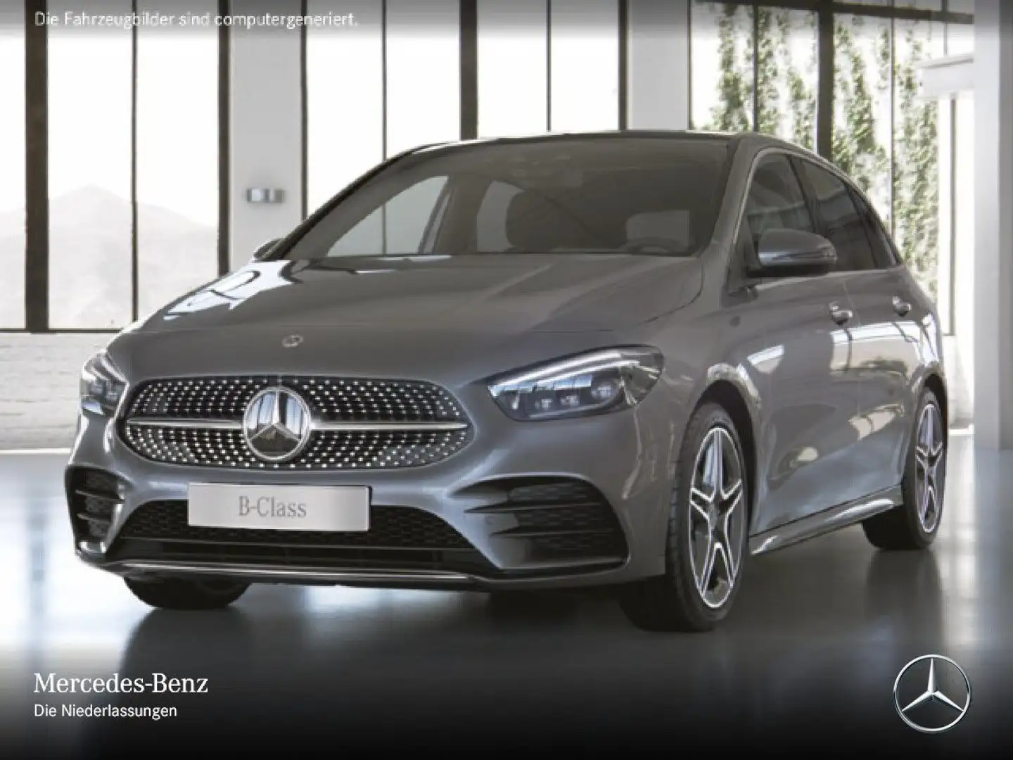 Mercedes-Benz B 180 AMG+PANO+MULTIBEAM+KAMERA+TOTW+KEYLESS+7G Grau - 2