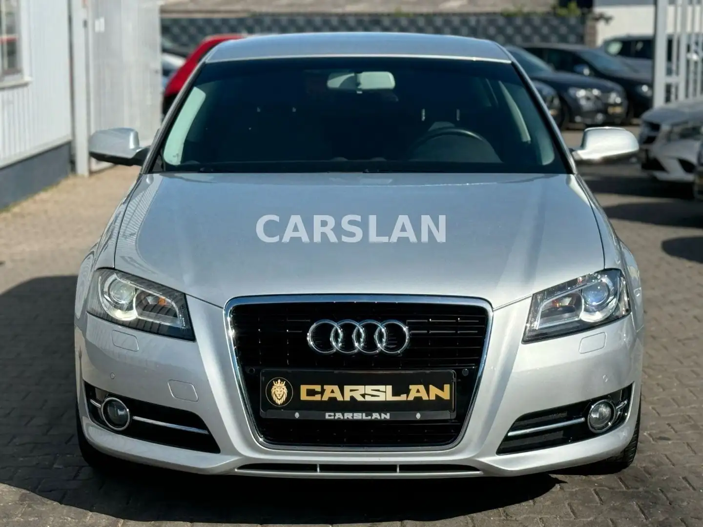 Audi A3 Sportback 2.0 TDI S TRONIC 2.HAND+LED+EURO 5 Plateado - 2