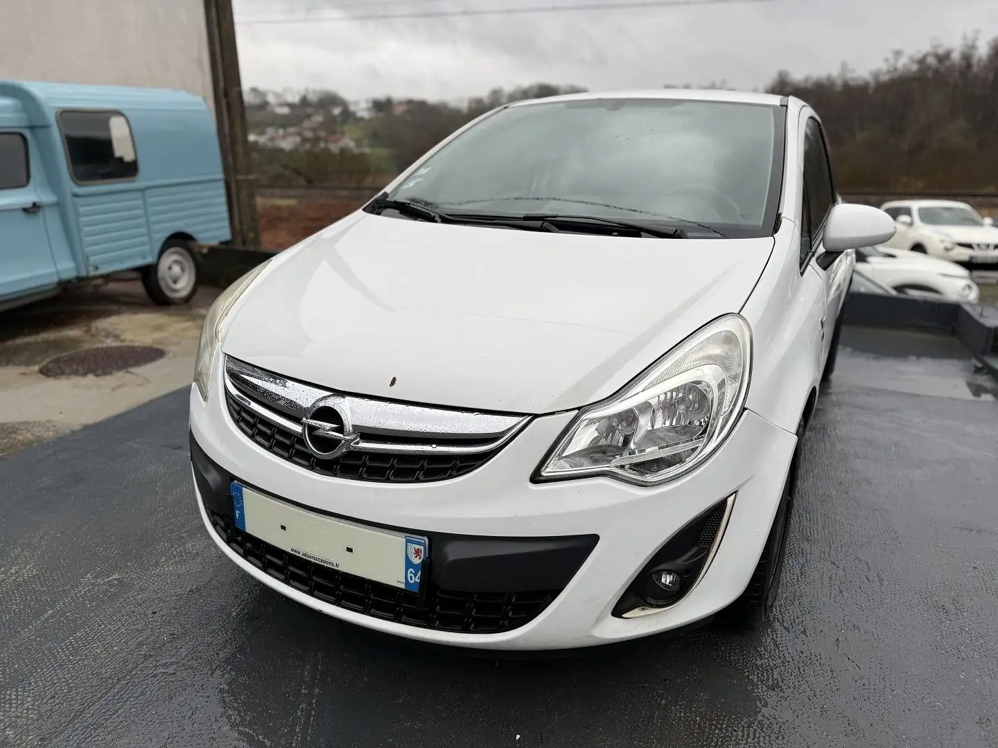 Opel Corsa 1.2 TWINPORT 150EME ANNIVERSAIRE 3P Blanc - 2