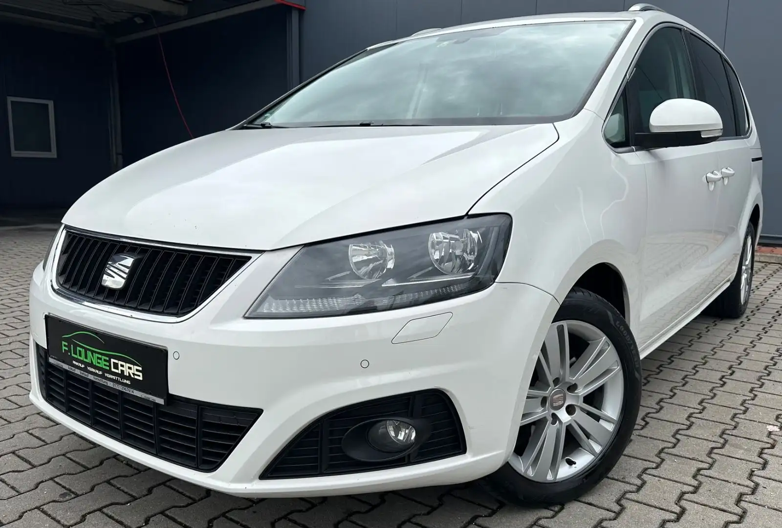 SEAT Alhambra Style *Kamera*Top-gepflegt*2.Hand* Biały - 1