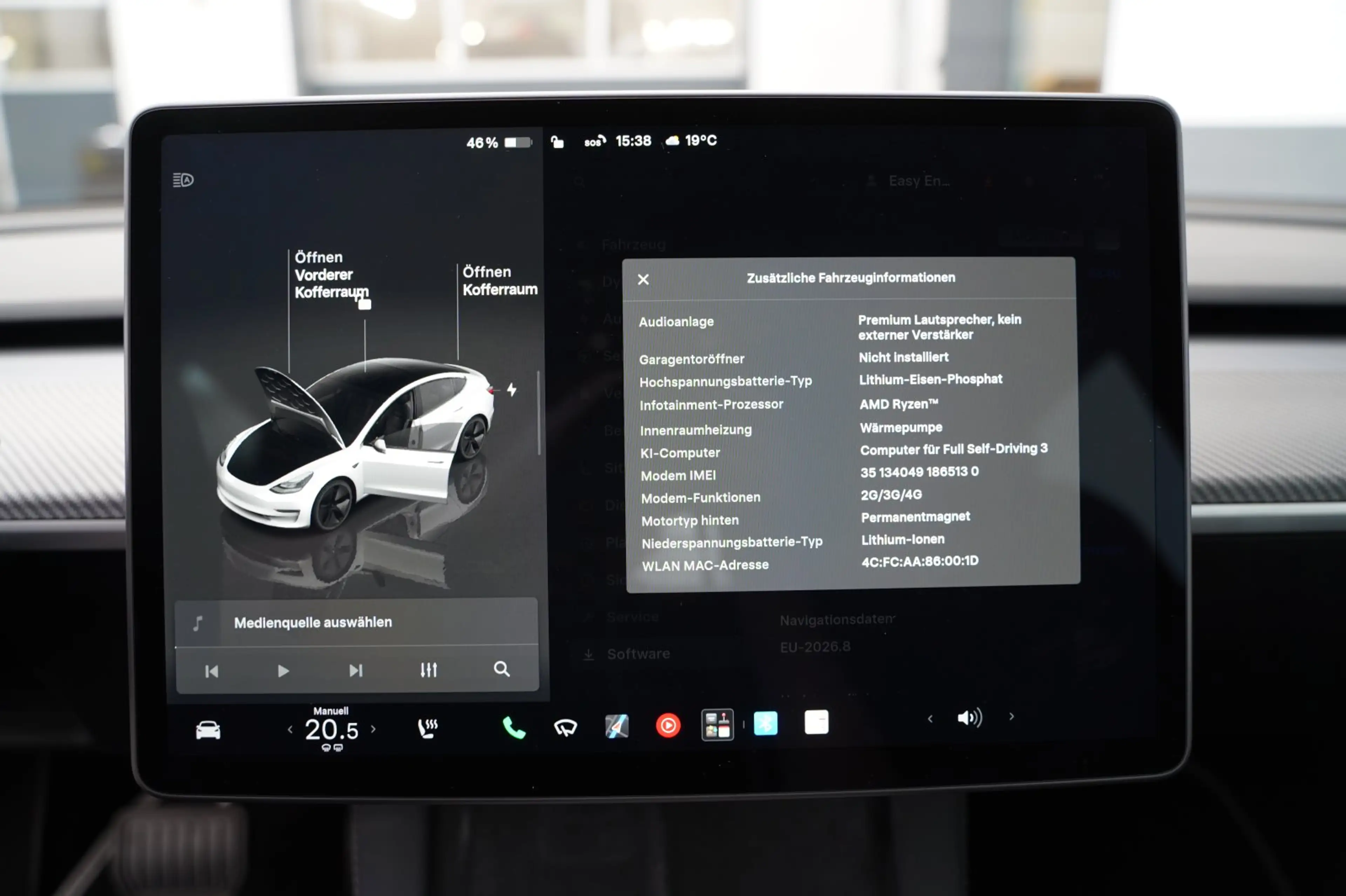 Tesla Model 3 Standard Range + 2. Hd., unfallfrei — photo 14