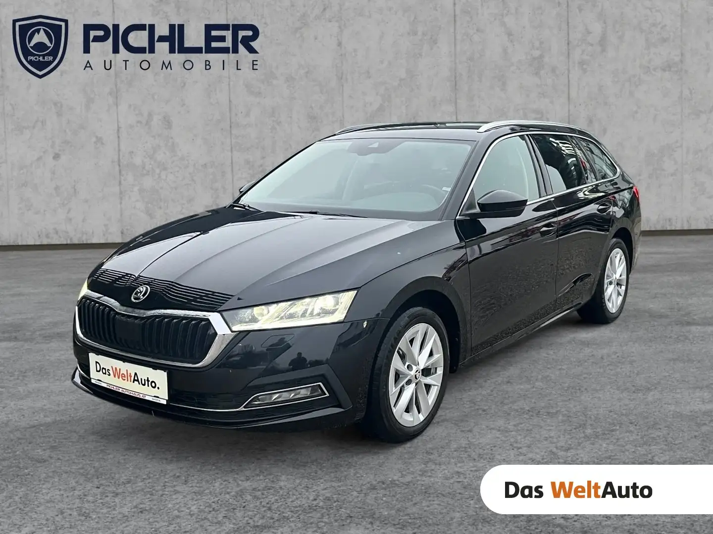 Skoda Octavia Style TDI DSG Schwarz - 1