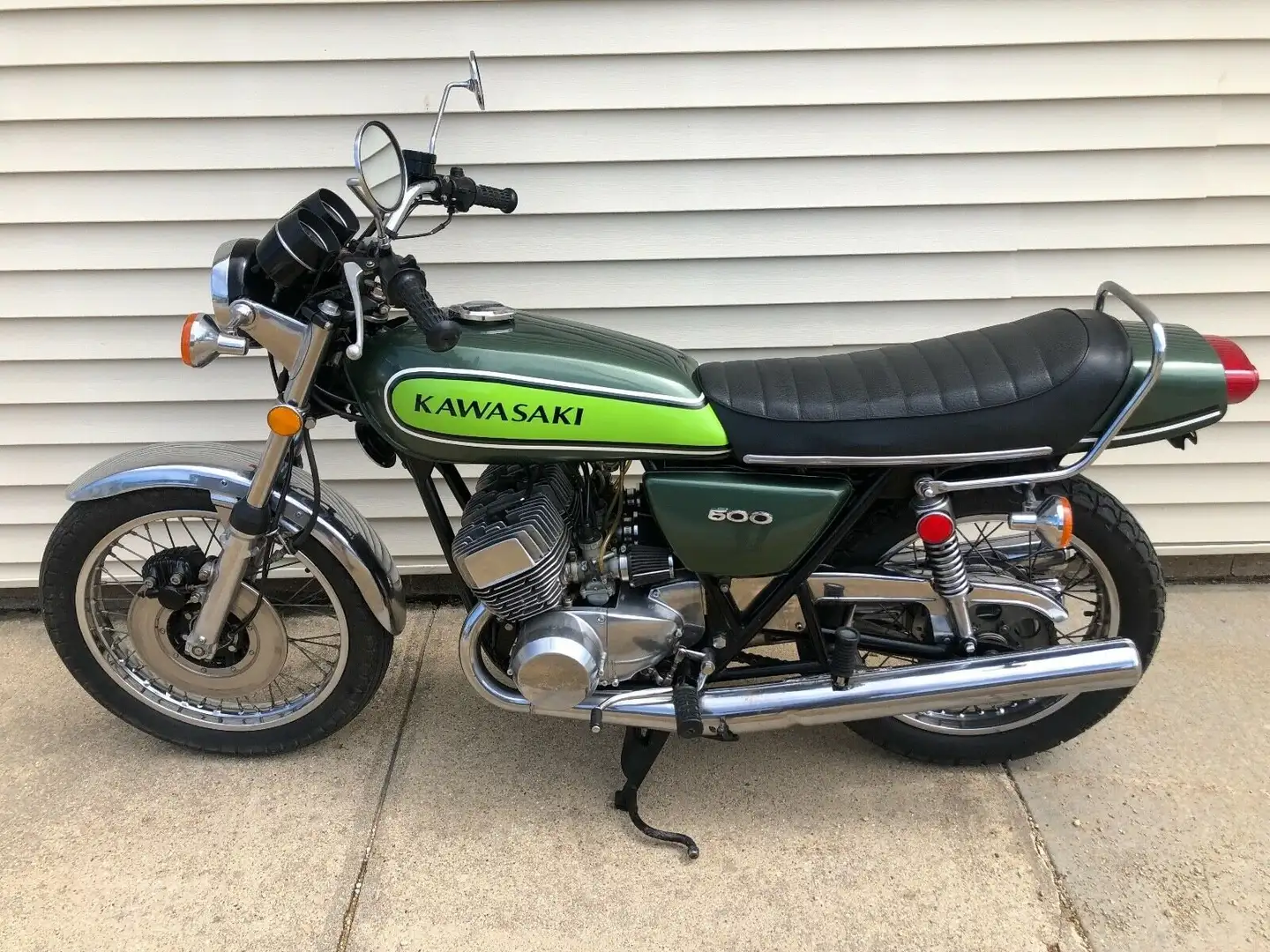 Kawasaki 500 H1 H1 Orange - 1