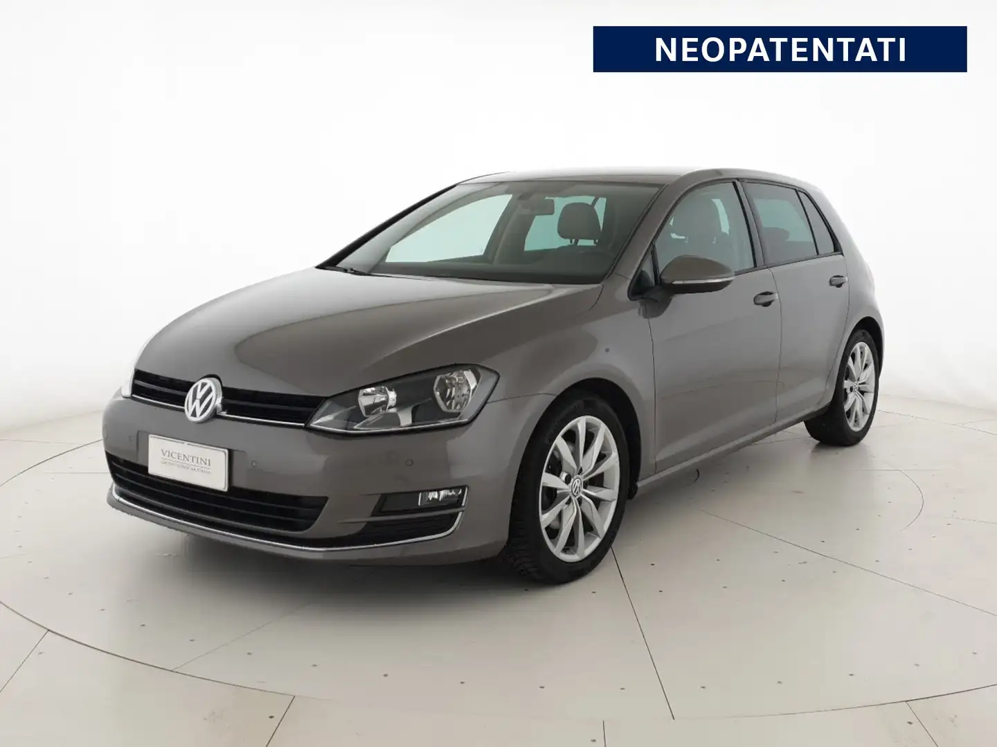 Volkswagen Golf 5p 1.6 tdi (btdi) comfortline 110cv dsg Gris - 1