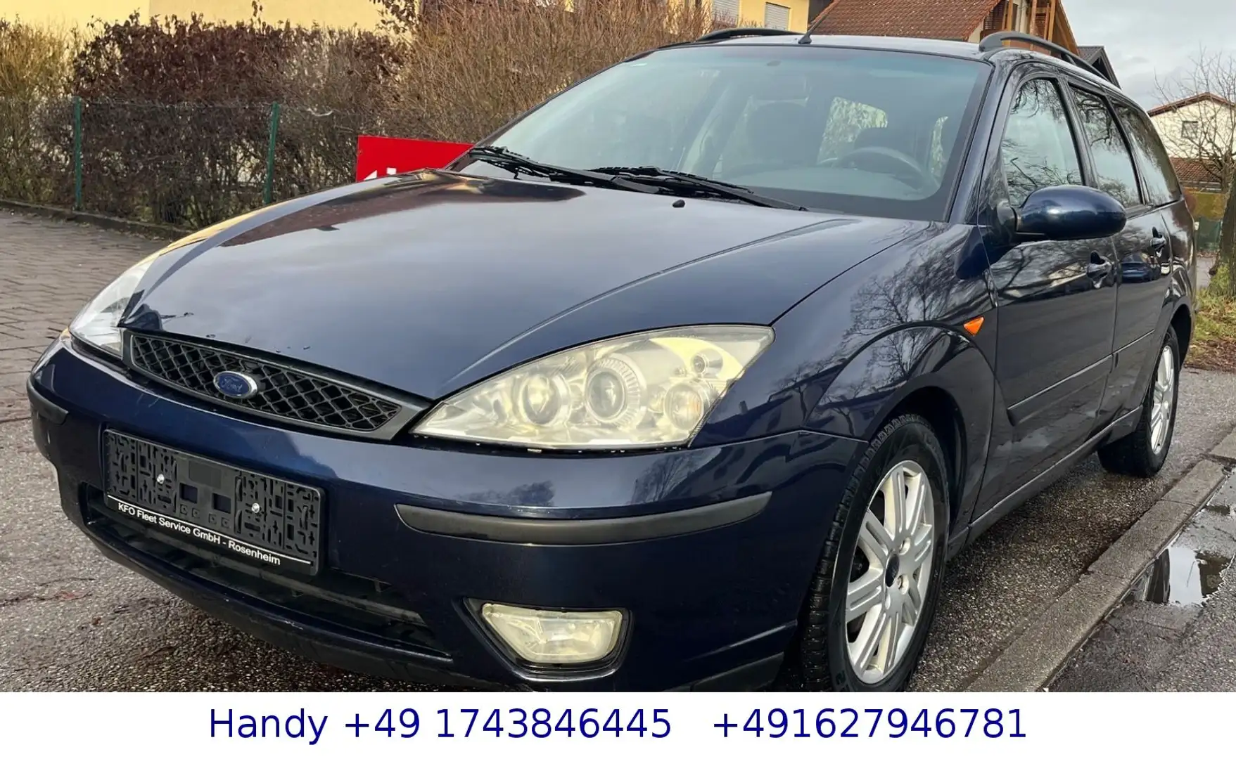 Ford Focus 1.8i Ghia/TÜV AU NEU/SHZ/AHK Blau - 1