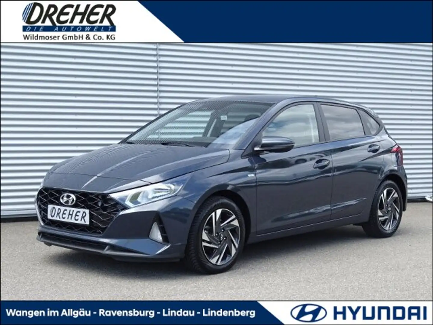 Hyundai i20 i20 1.0 T-GDI Ed. 30 Mild-Hybrid Sitzhzg./Klima BC Grau - 1