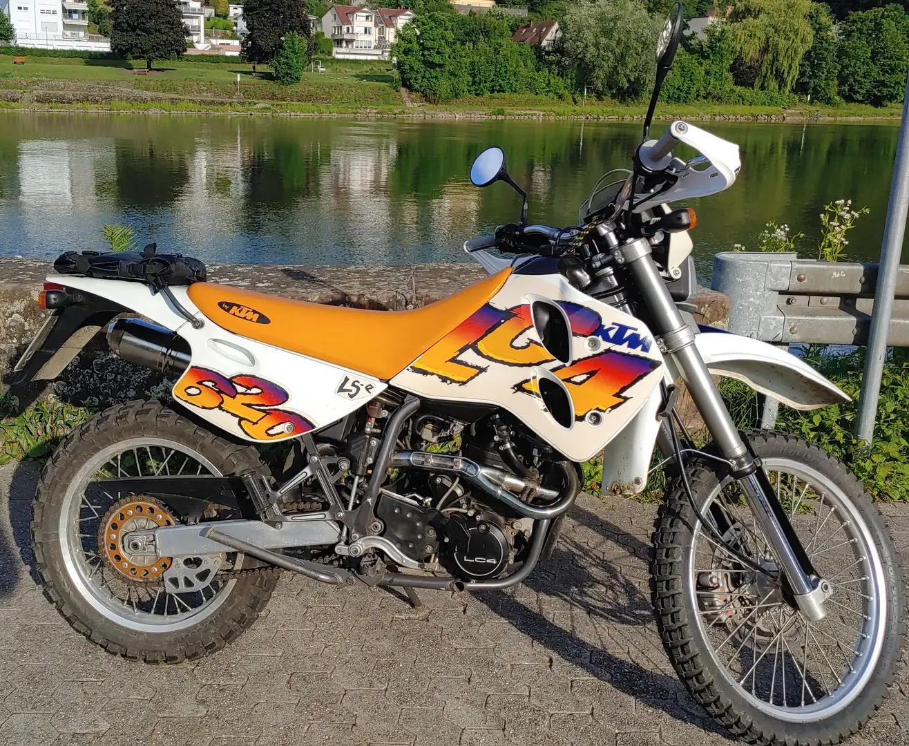 KTM 620 LC 4 LS-e Wit - 1