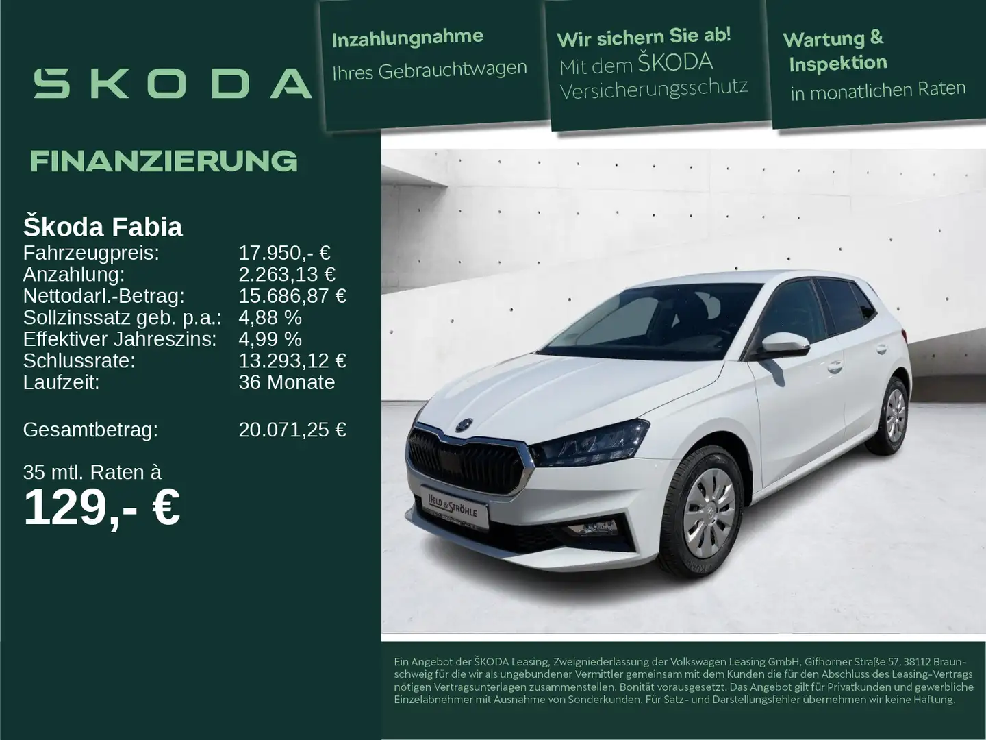 Skoda Fabia Selection 1.0 TSI KLIMAAUTOMATIK PDC SHZ Blanc - 1