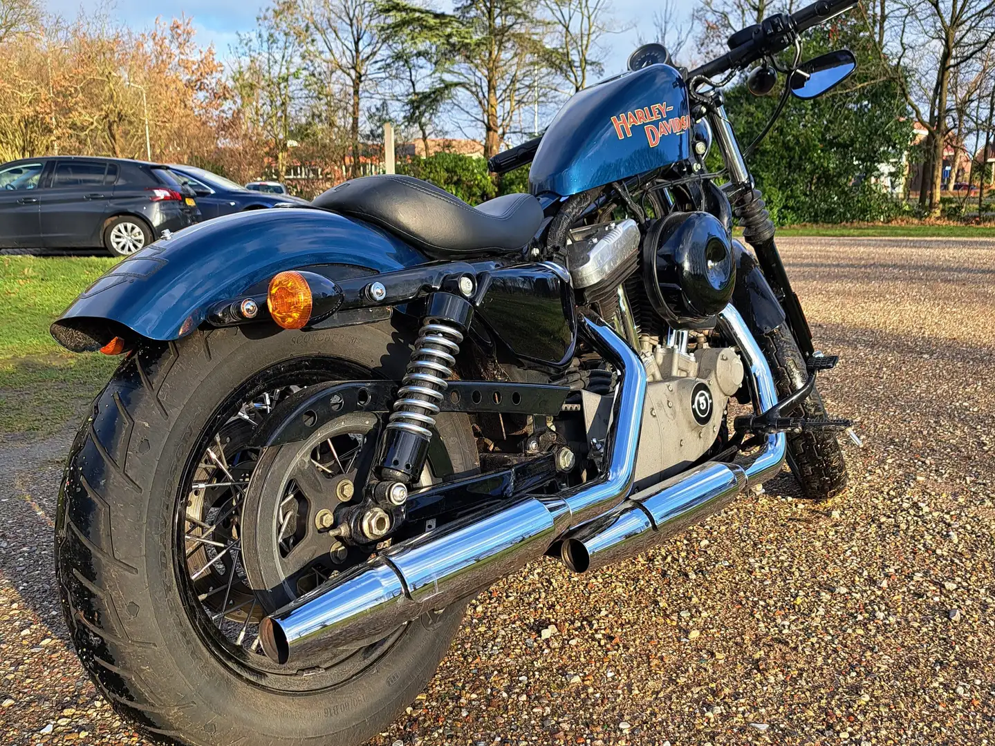 Harley-Davidson Sportster 1200 Nightster Albastru - 2