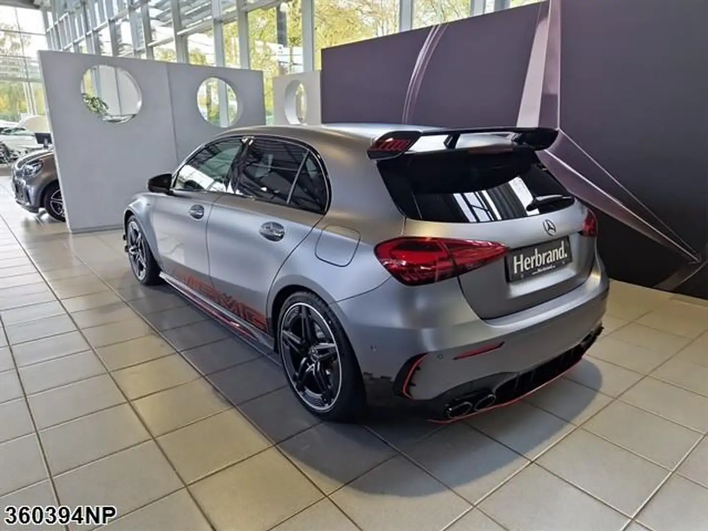 Mercedes-Benz A 45 AMG S STREETSTYLEEDITION+HUD+NIGHT+PANO+360 Gris - 2