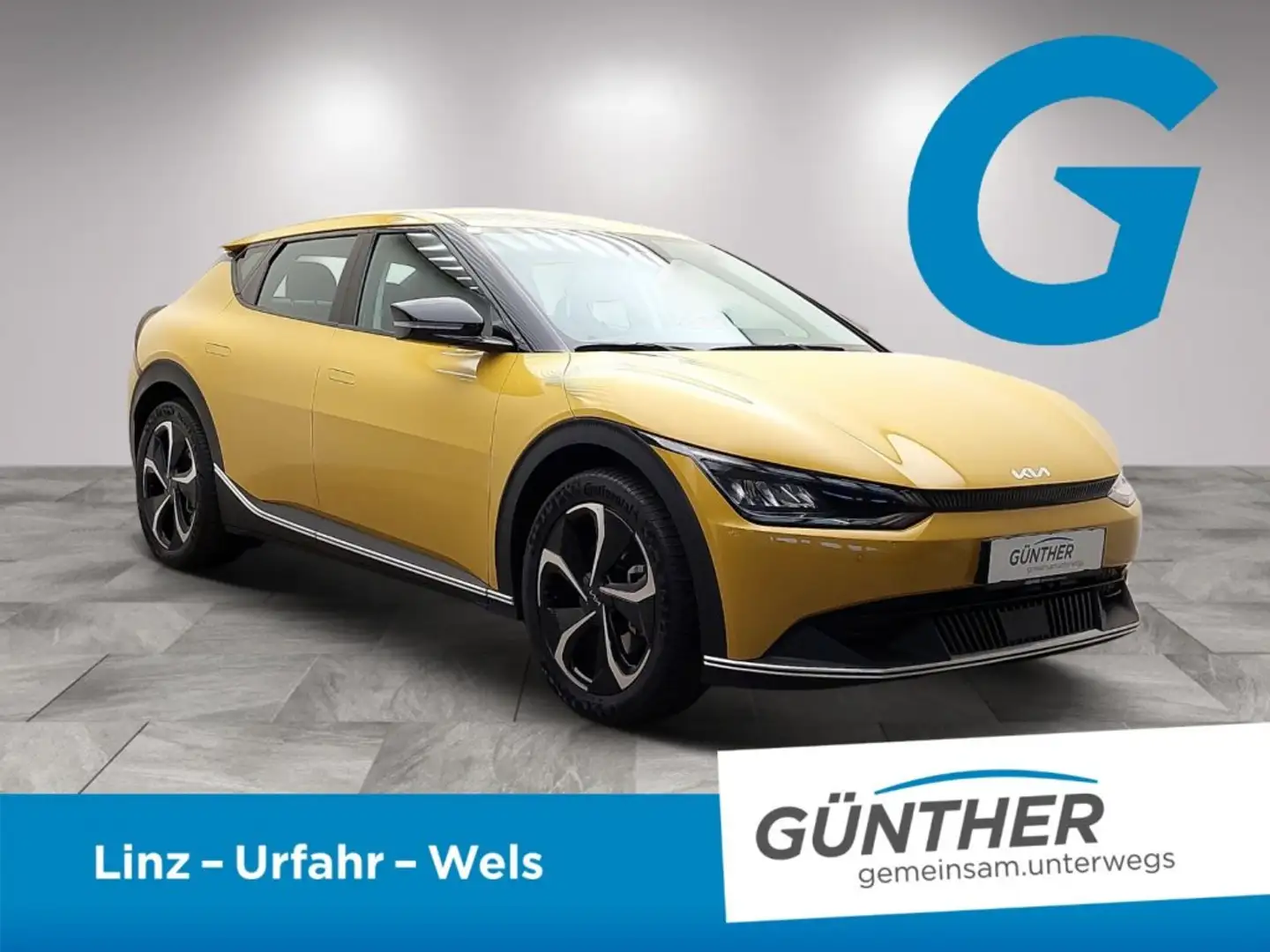 Kia EV6 Air RWD 77,4 kWh Gelb - 2
