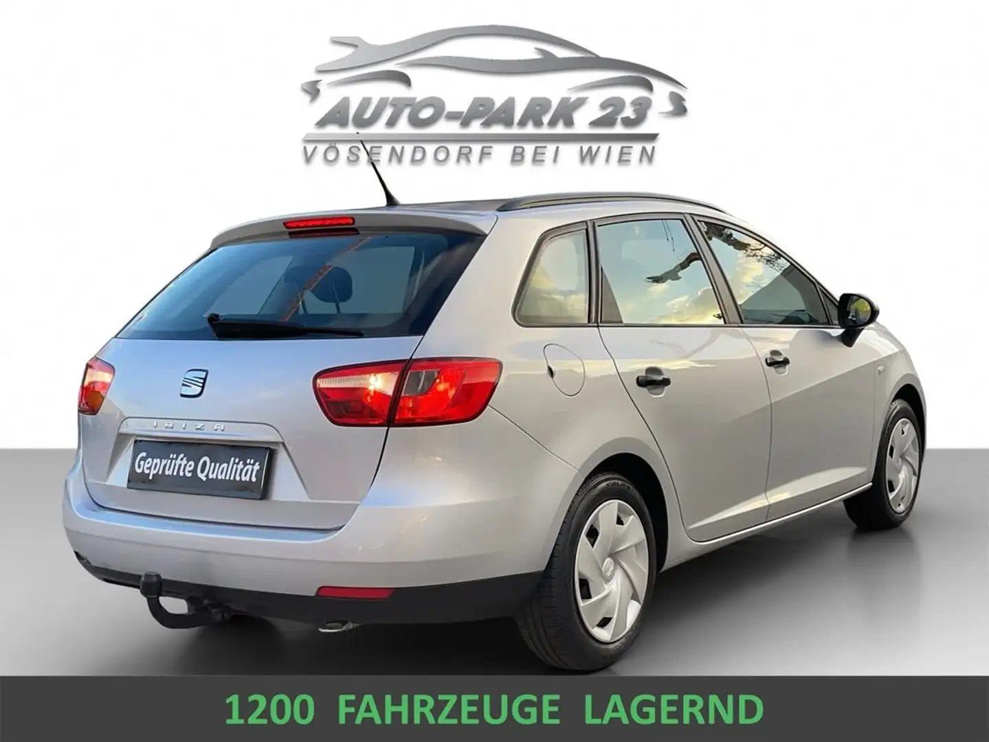 SEAT Ibiza ST 1,2*12.MONATE-GARANTIE*PICKERL 7/2026 Silber - 2