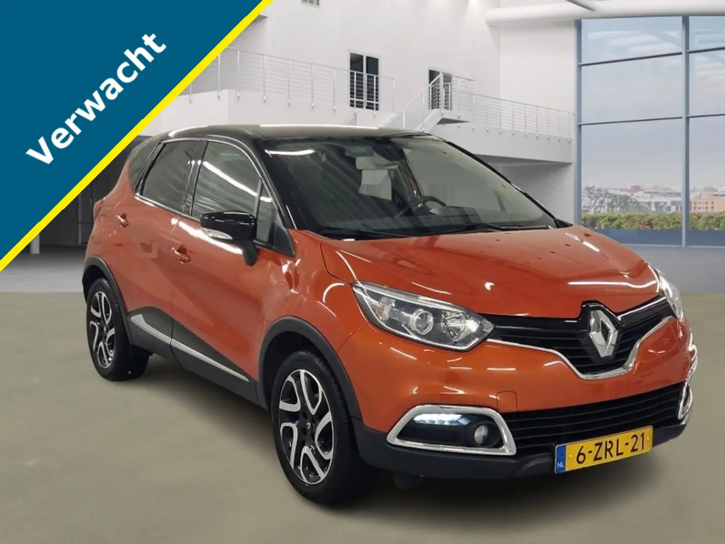 Renault Captur 0.9 TCe DYNAMIQUE + ECC/LMV/CRUISE CONTROLE/NAVI/P Naranja - 1