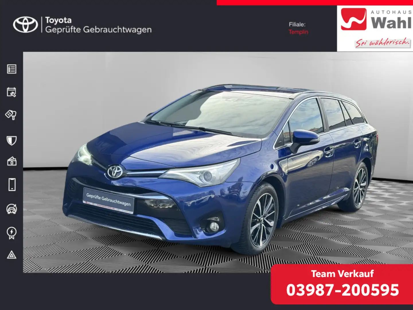 Toyota Avensis Touring Sports 1.8 Team D Blau - 1