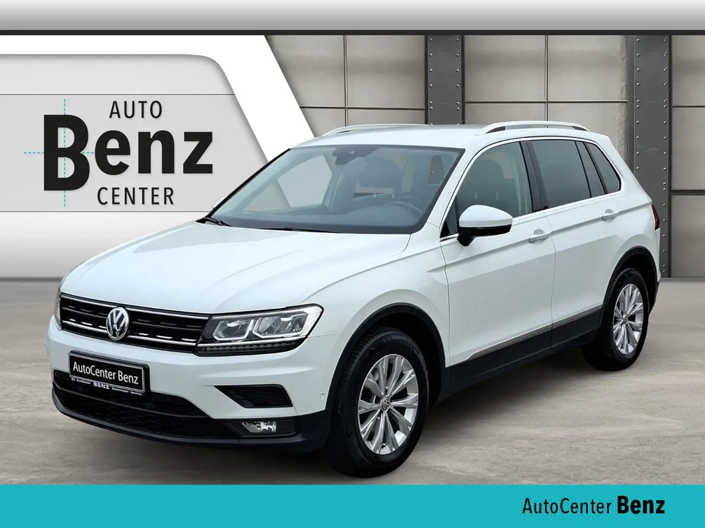 Volkswagen Tiguan 1.5 TSI Comfortline *AHK*LED*APP* Klima Weiß - 1