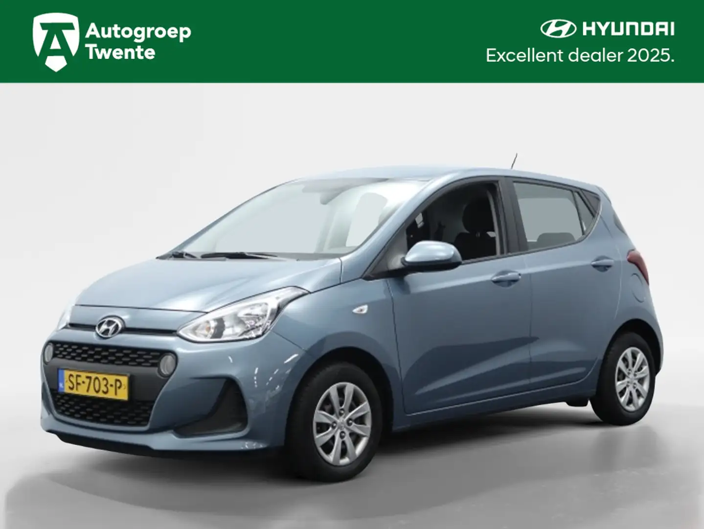 Hyundai i10 1.0i Comfort | Cruise control | Elektrische ramen Blauw - 1