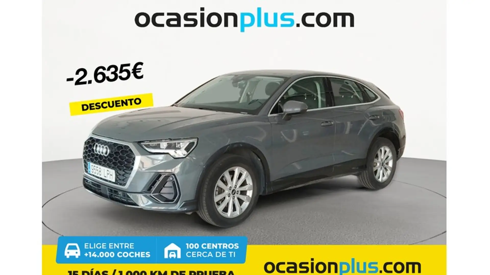 Audi Q3 Sportback 35 TDI Advanced S tronic Grau - 1