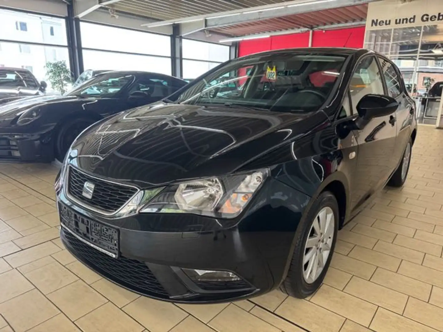 SEAT Ibiza 1.2 TSI *KLIMA+E-FH+ALU* 70TKM Schwarz - 2