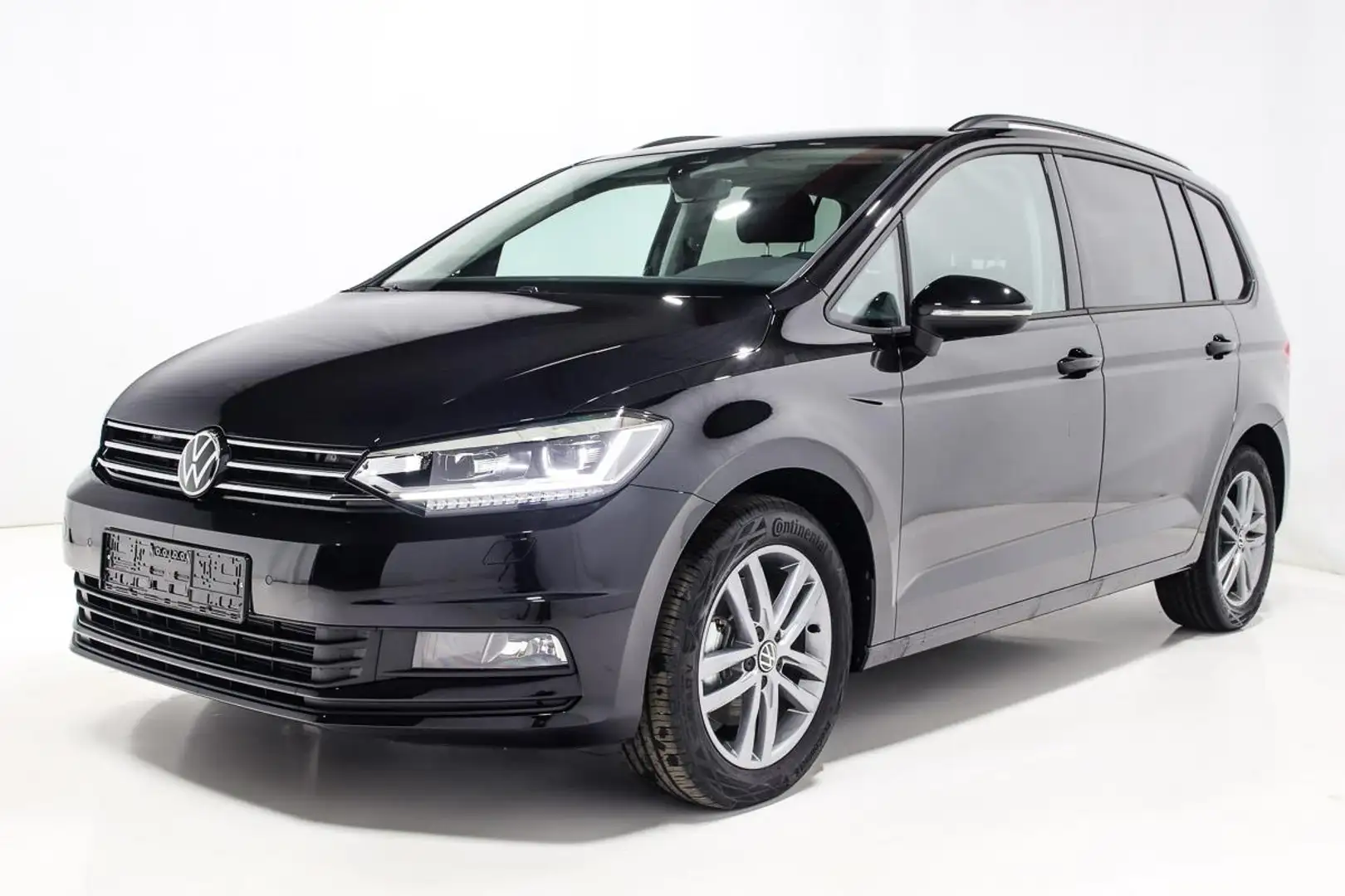 Volkswagen Touran 1.5 TSI DSG 7 PLACES LED GPS CAMERA JA17 Zwart - 2