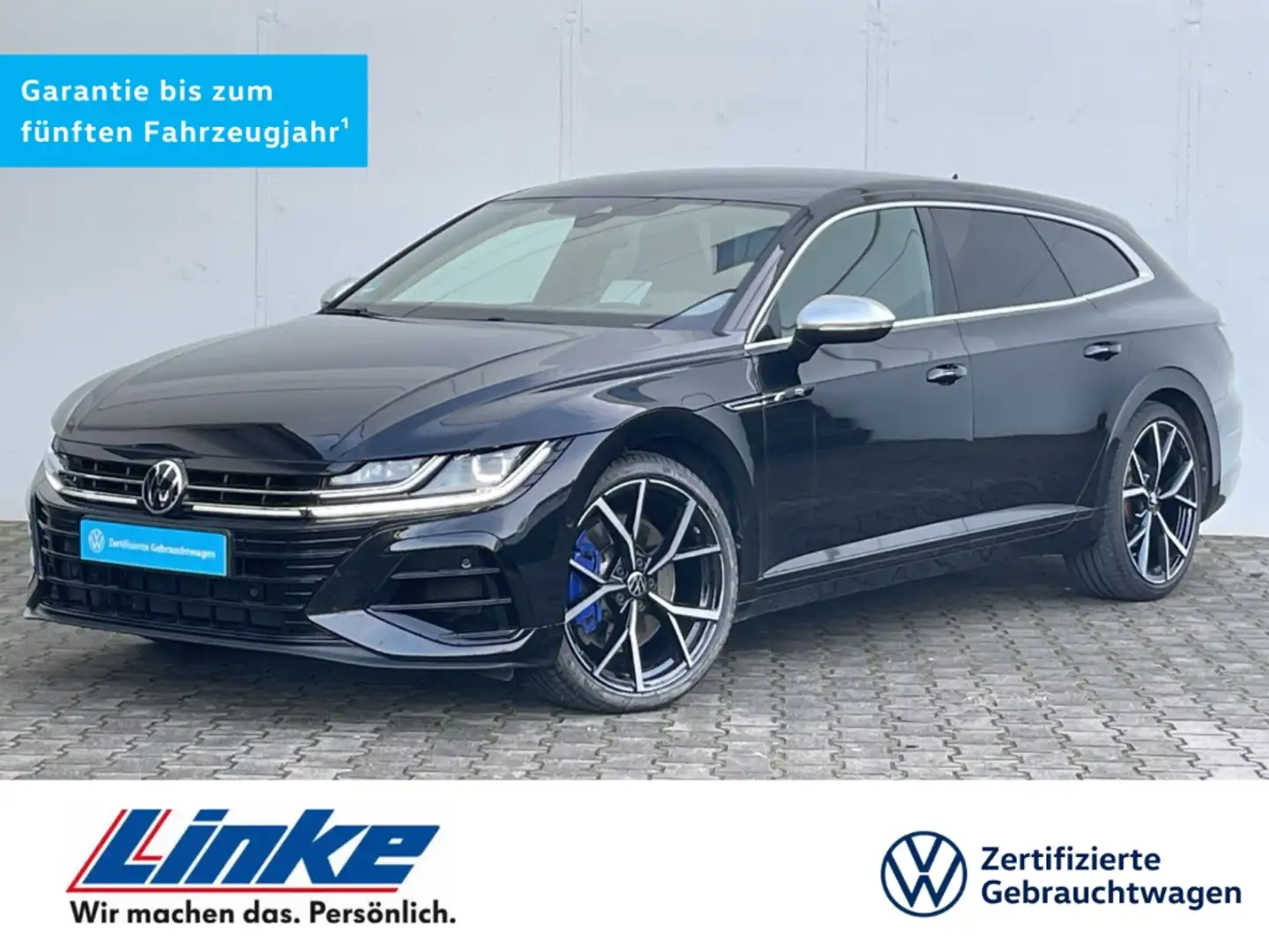 Volkswagen Arteon R SB 2.0 TSI 4Motion AHK/HUD/Kamera/DCC Schwarz - 1