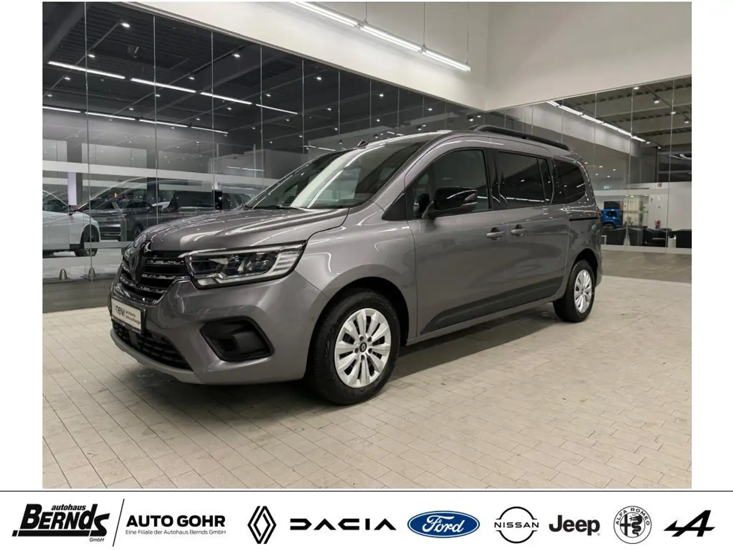 Renault Kangoo Grand TCe 130 EDC Techno AUTOMATIK 7-SITZER PDC RK Grau - 1