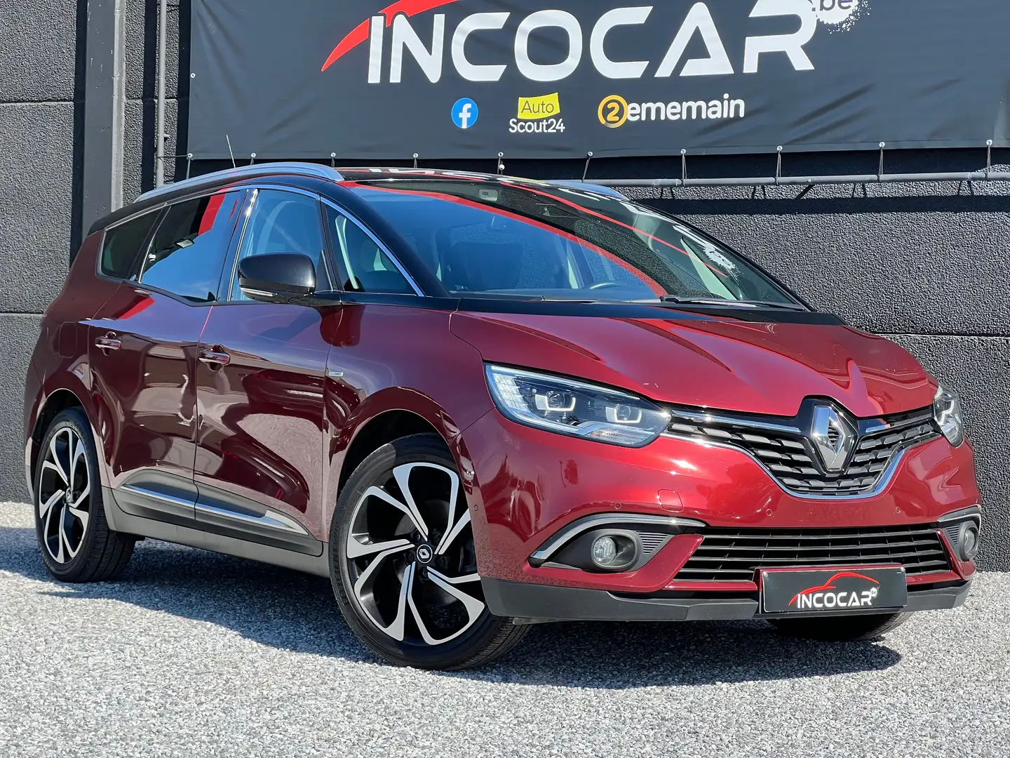 Renault Grand Scenic 1.2 TCe Bose Edition * 7 places * GARANTIE 1 AN * Rojo - 1