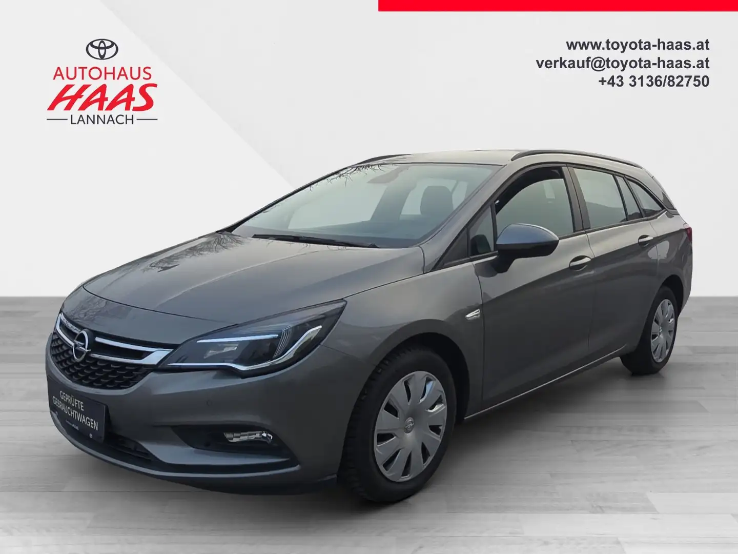 Opel Astra Astra 1,6 ST CDTI Edition Silber - 1