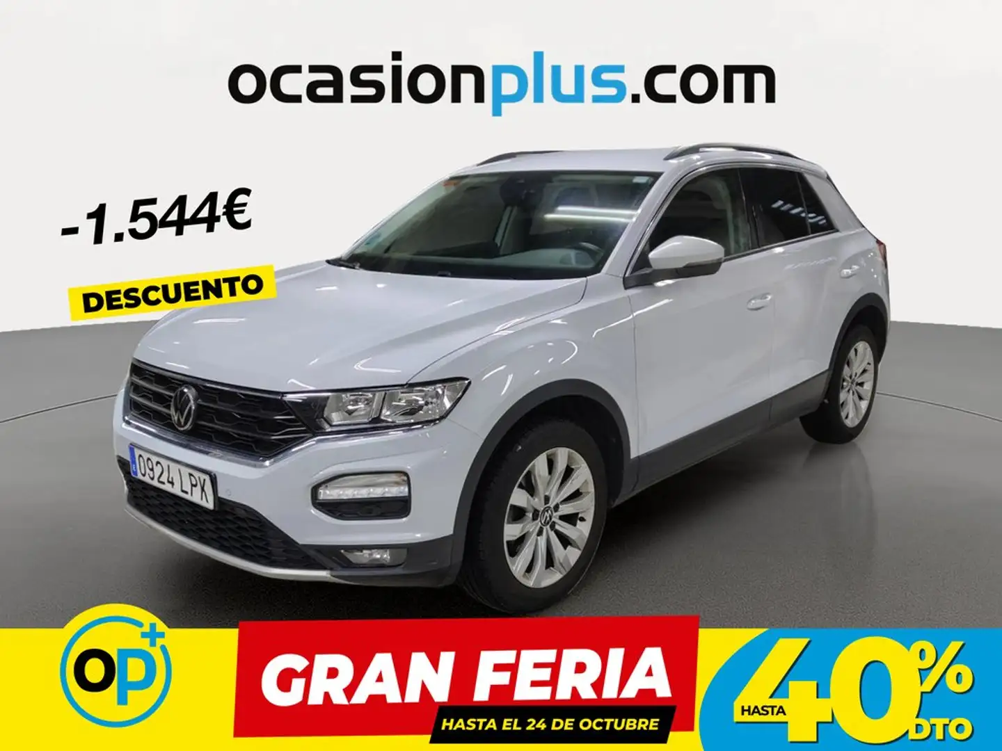 Volkswagen T-Roc 1.0 TSI Advance 81kW Gris - 1