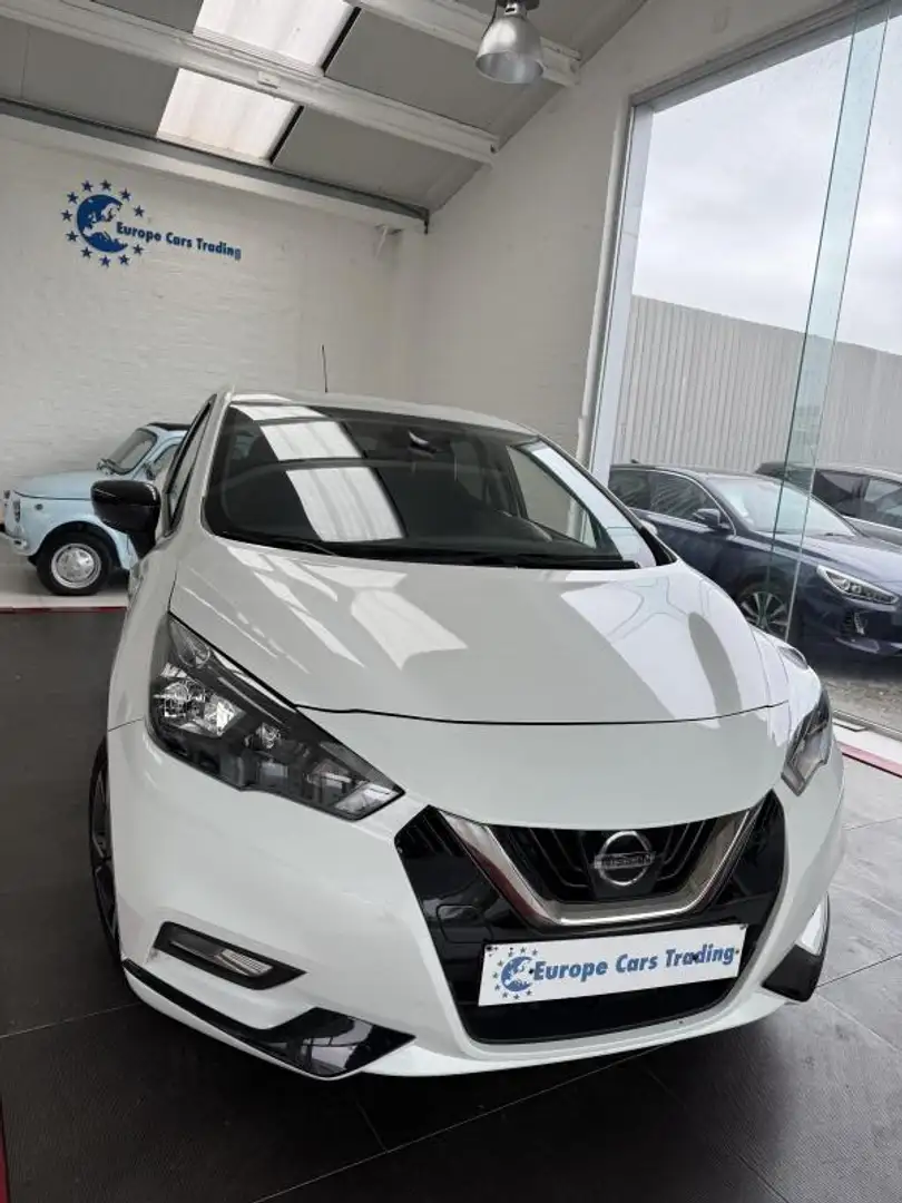 Nissan Micra 1.0 IG-T 92ch N-DESIGN-Pack Bose / 63.000kms Gar 1 Blanc - 2