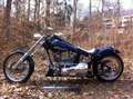 Harley-Davidson Custom Bike HPU Niebieski - thumbnail 1