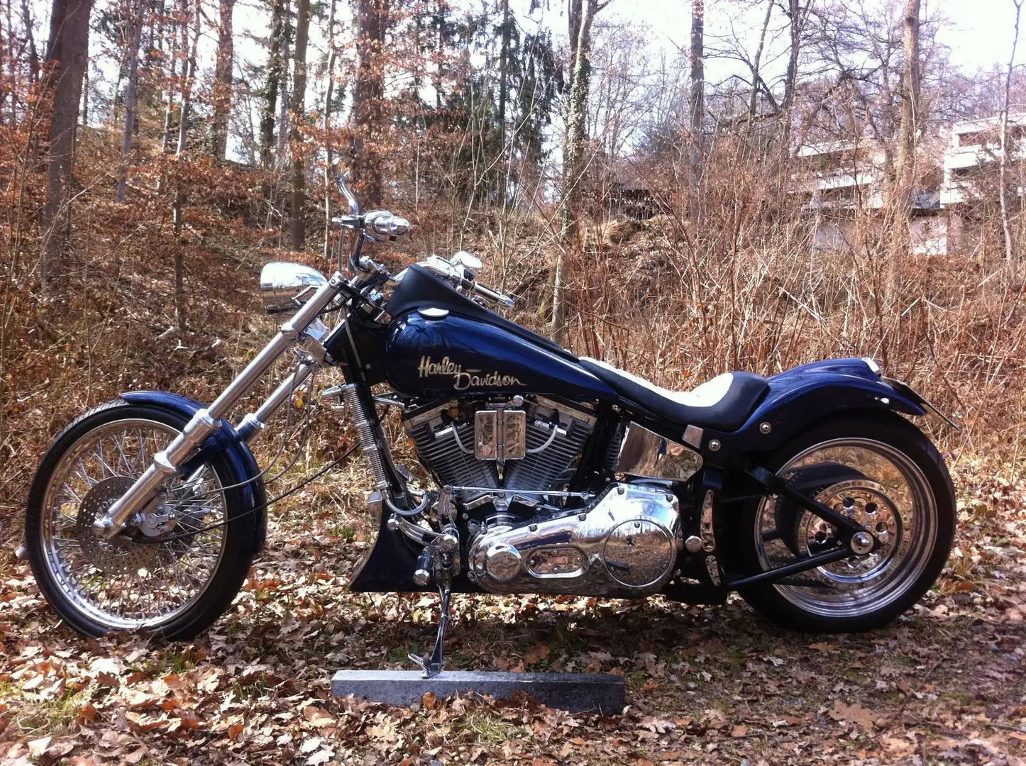 Harley-Davidson Custom Bike HPU Niebieski - 1