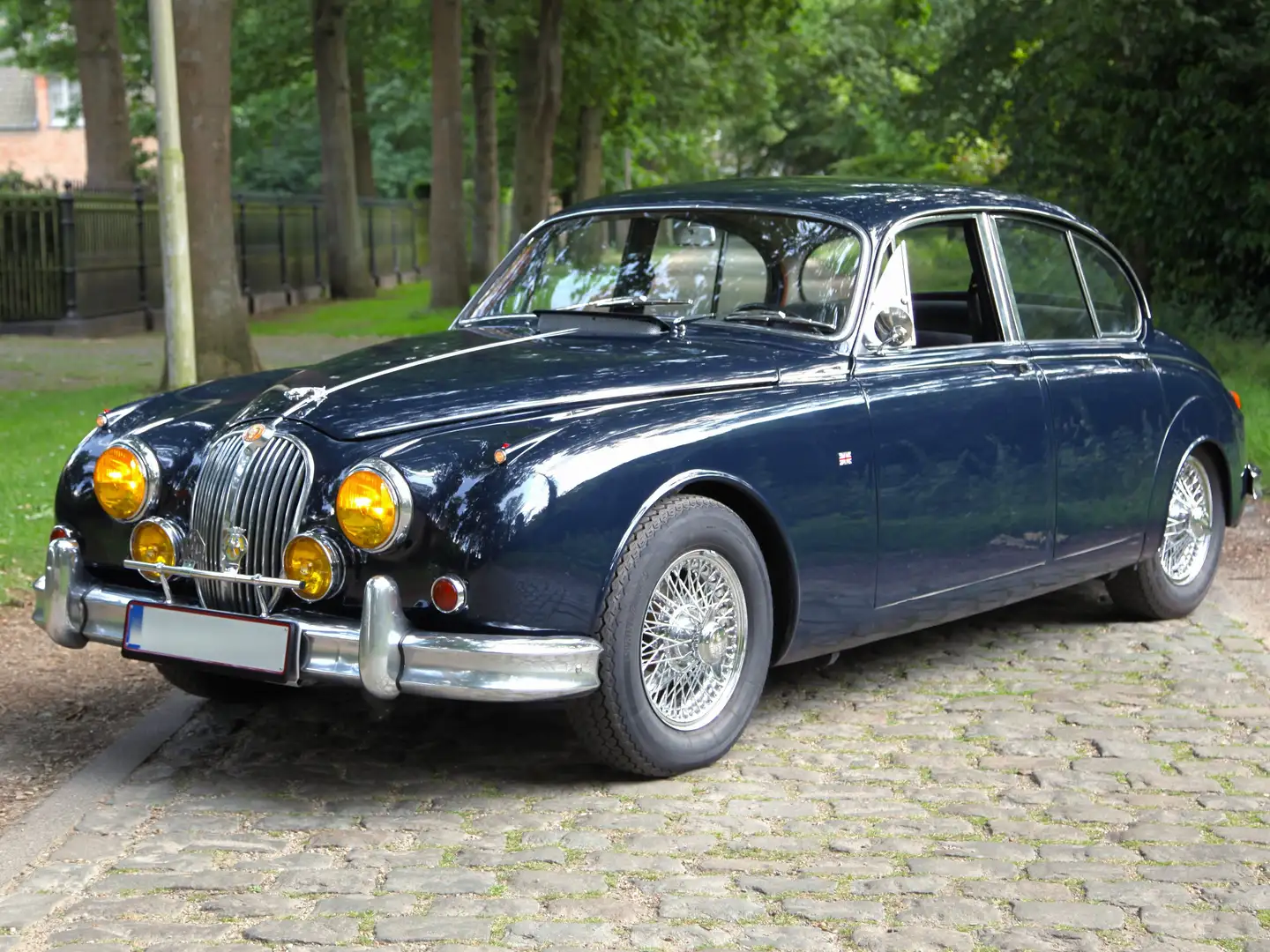 Jaguar MK II Blauw - 2