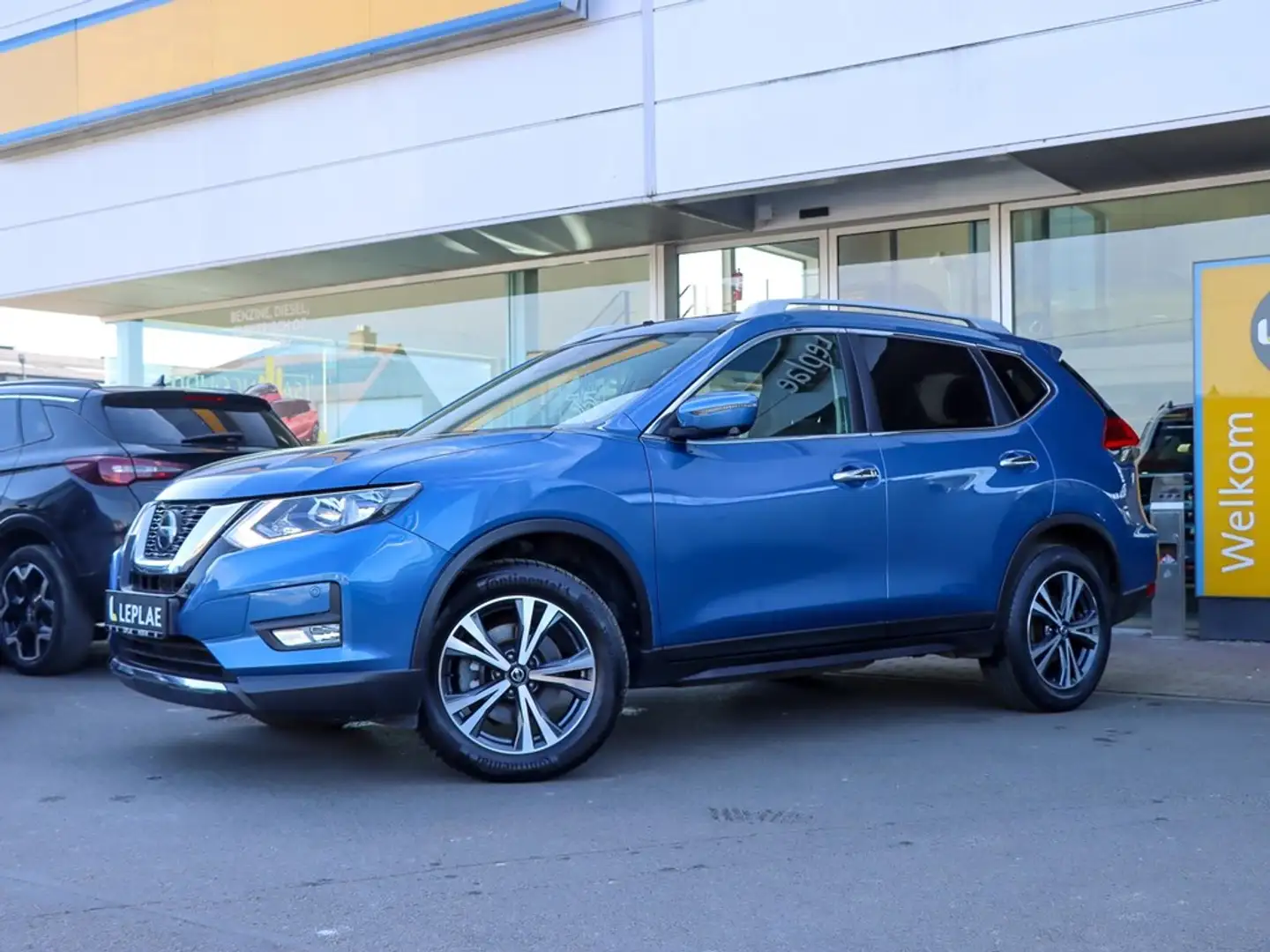 Nissan X-Trail 1.7D AUTOMAAT|GPS|CAMERA 360°|PANO DAK|TREKHAAK Blauw - 2