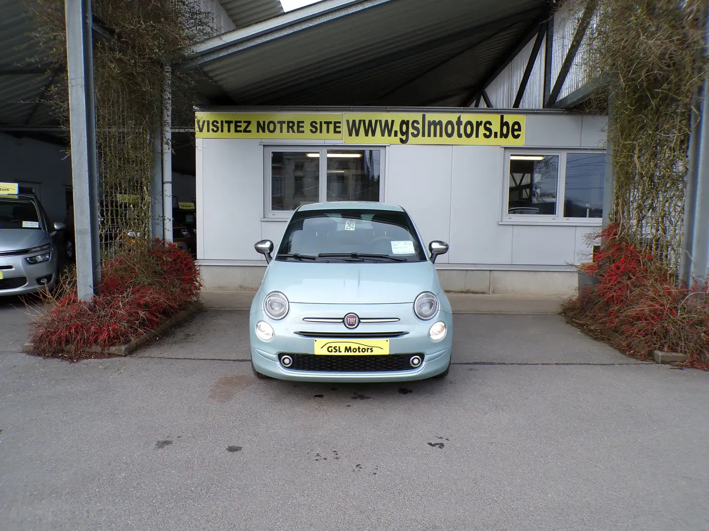 Fiat 500 1.0i 69cv MHEV Hybride bleu04/23 40298km Airco DAB Bleu - 2
