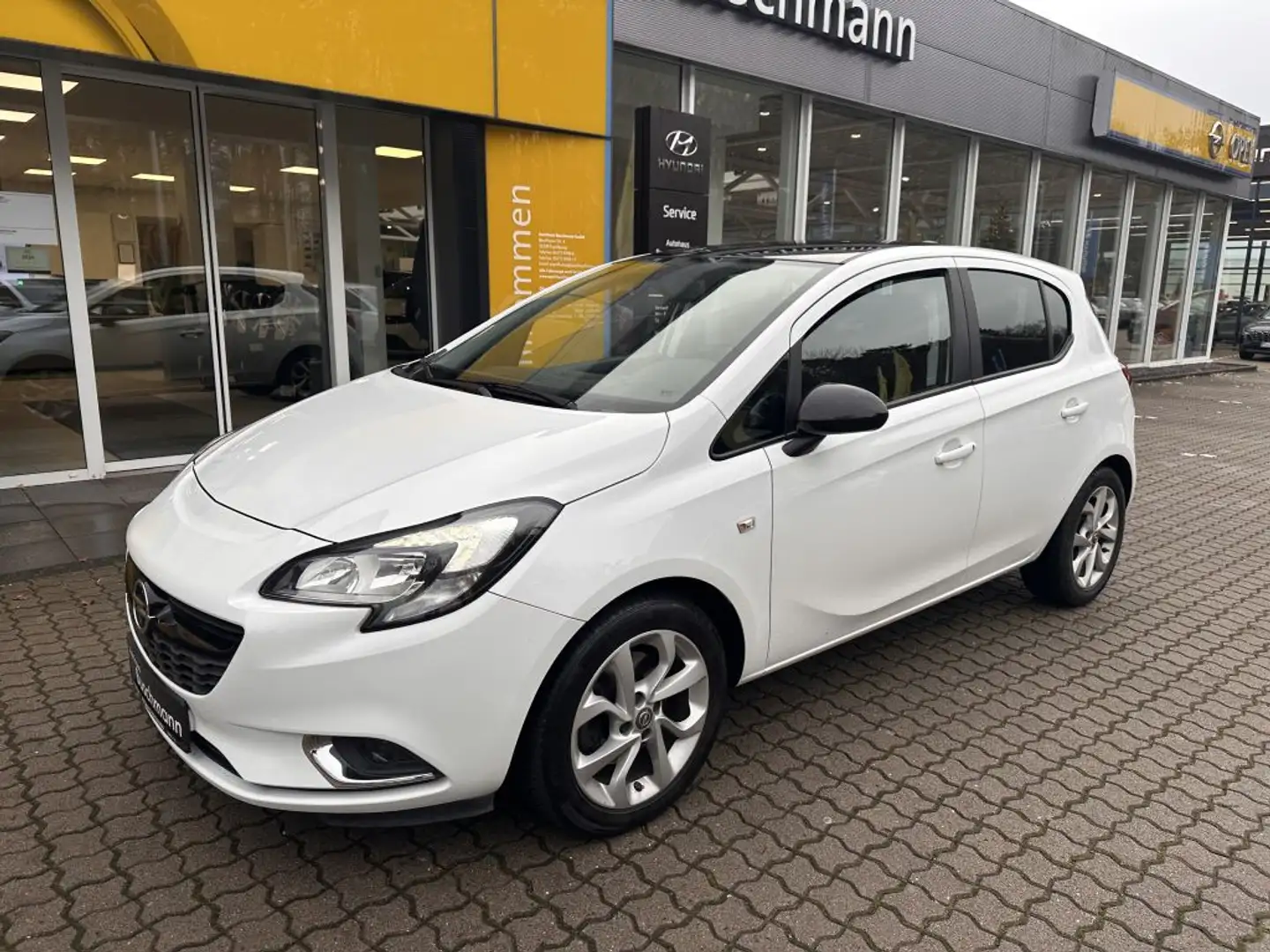 Opel Corsa Color Edition 1.4 TURBO +SITZHEIZUNG+ Bianco - 1