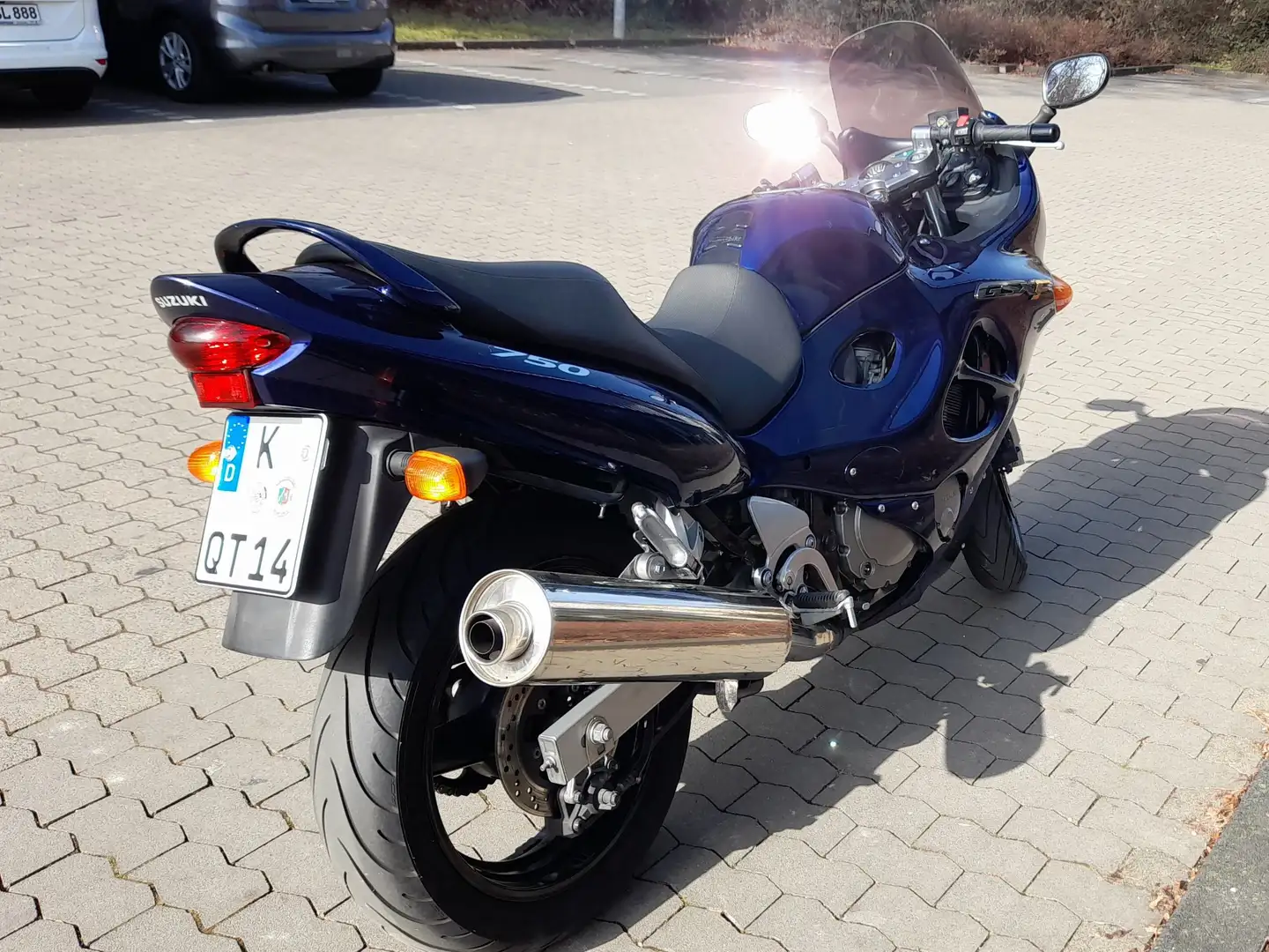 Suzuki GSX 750 F Albastru - 2