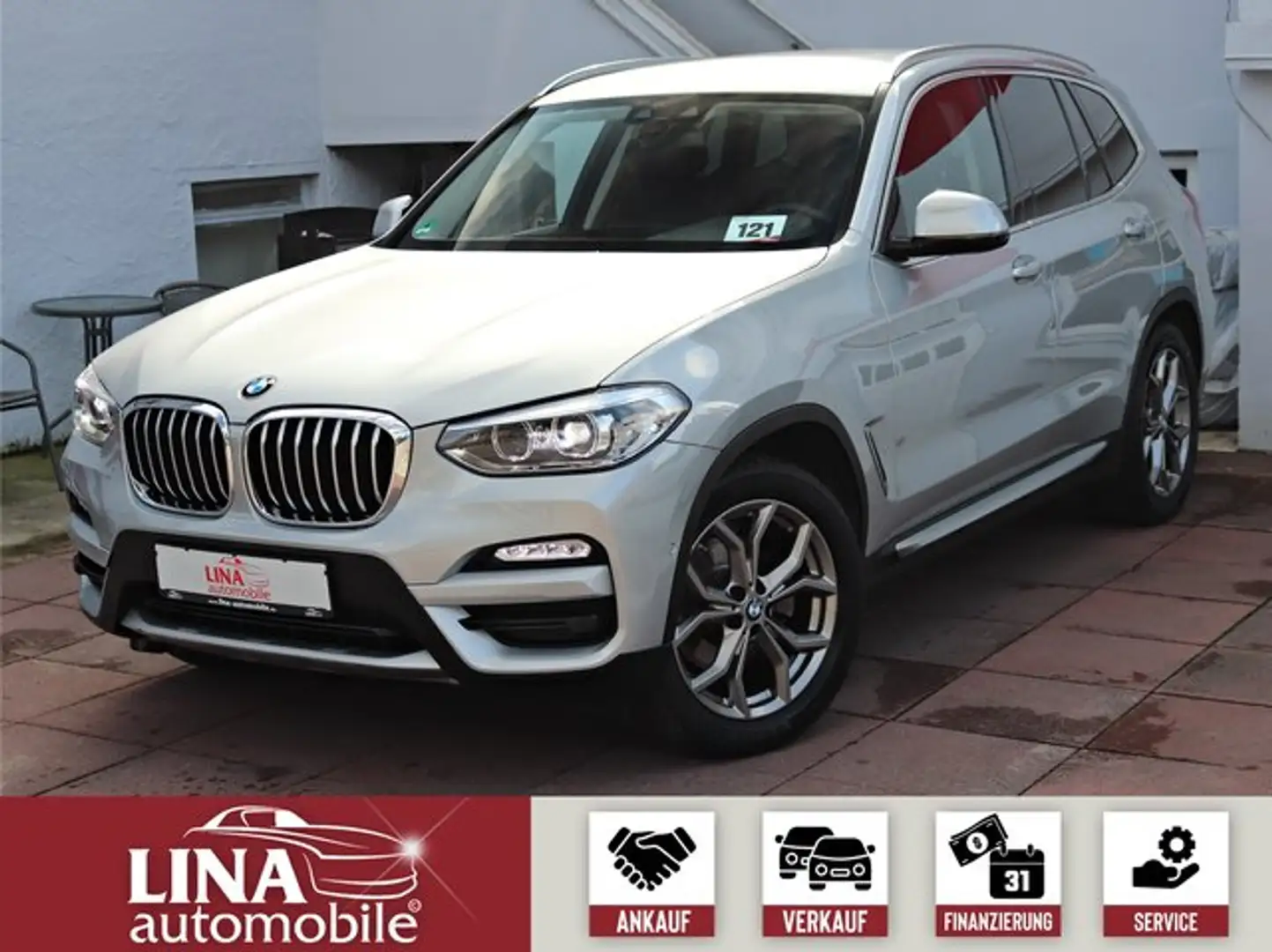 BMW X3 xDrive 20 i xLine 2.Hd*Kamera*NaviPro*LED*AHK Silber - 1