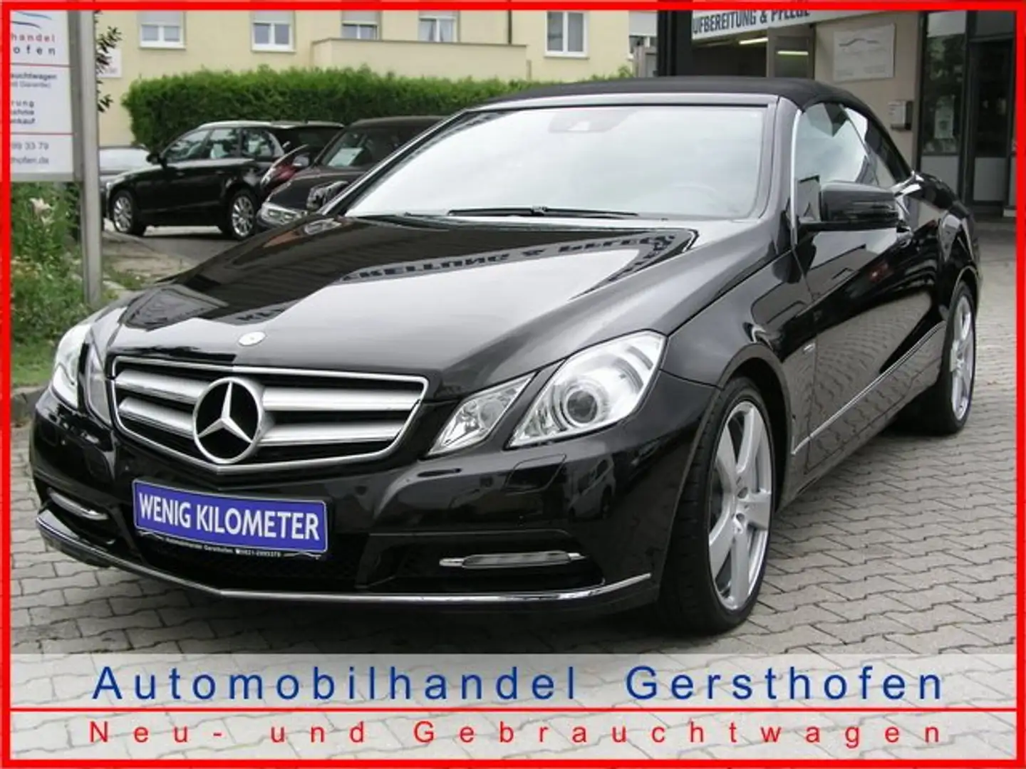 Mercedes-Benz E 250 Cabrio BlueEFFICIENCY 7G-TRONIC Schwarz - 2