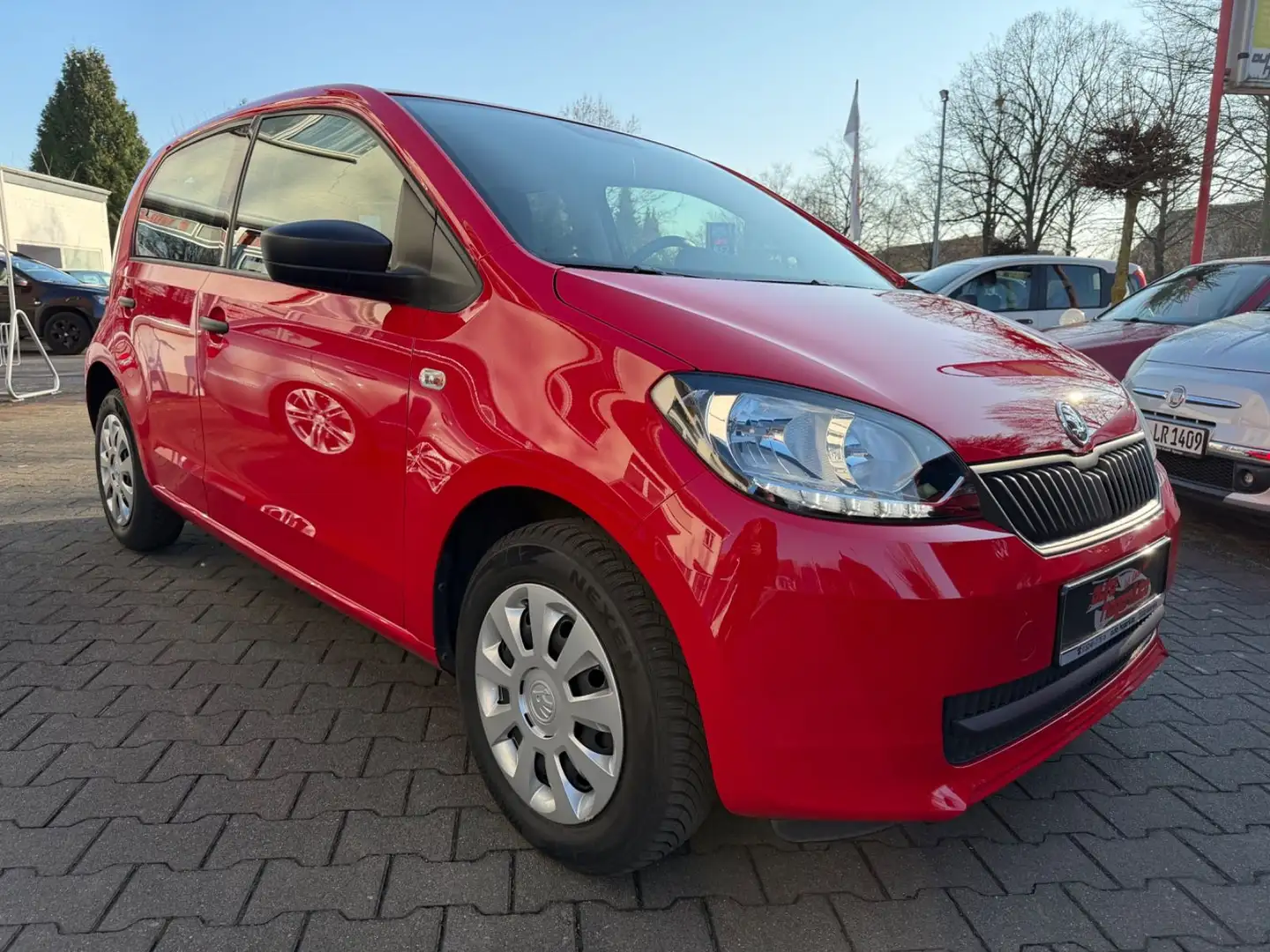 Skoda Citigo Cool Edition Klima 1.HD 8x Bereift ZV uvm Rot - 1
