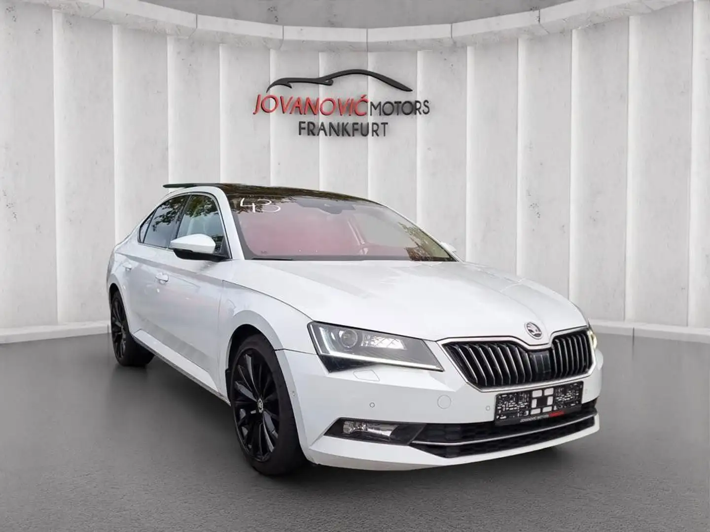 Skoda Superb 2.0 TDI Style DSG,Schiebedach,AHK,SHZ*43 Weiß - 1
