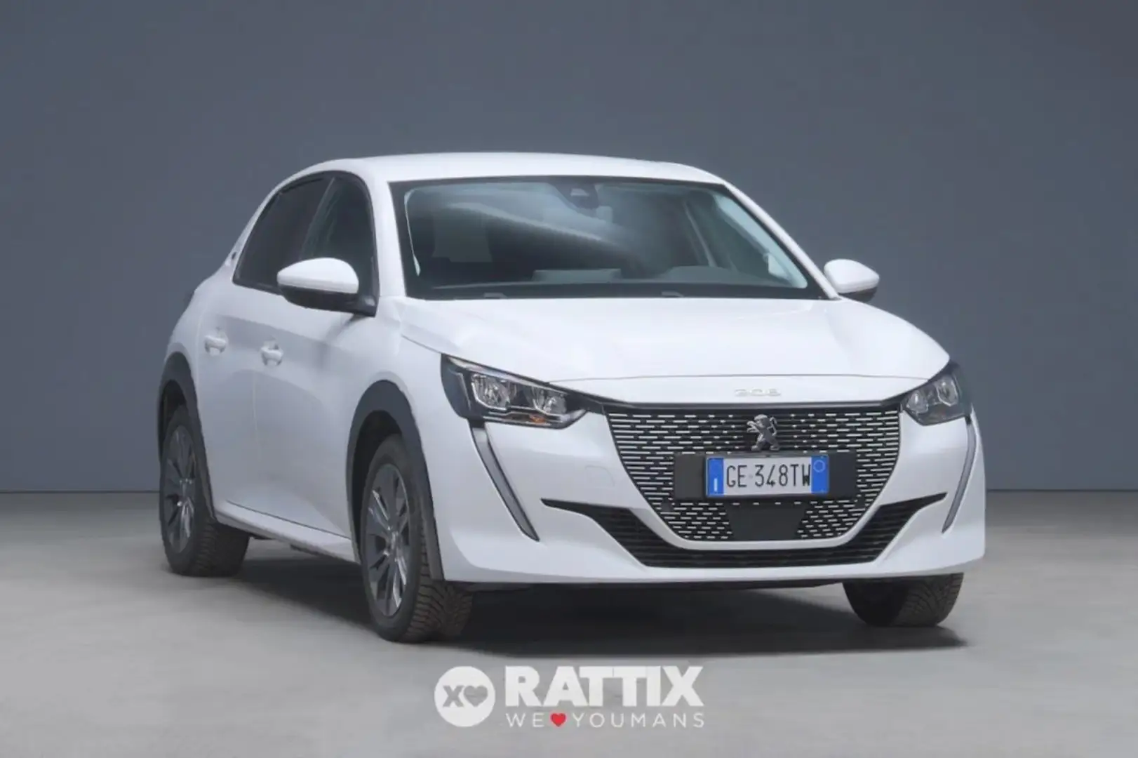 Peugeot e-208 motore elettrico 100kW Active Pack Blanc - 1