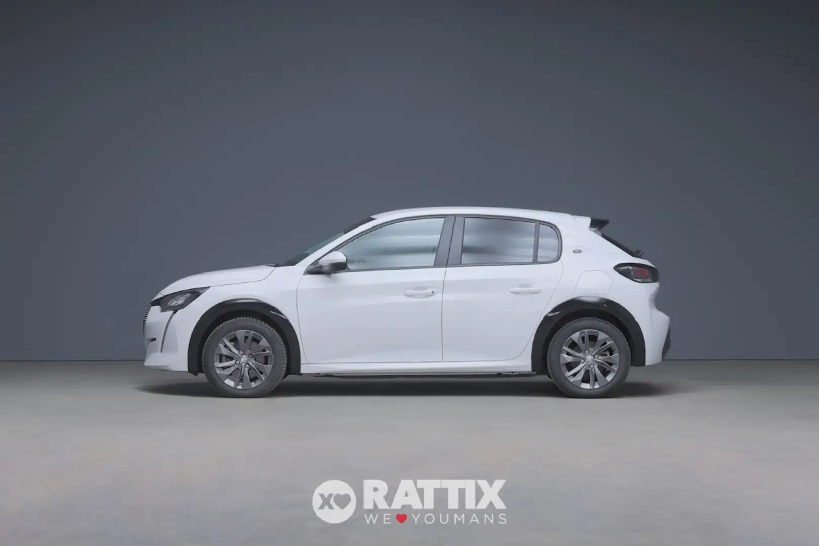 Peugeot e-208 motore elettrico 100kW Active Pack Blanc - 2