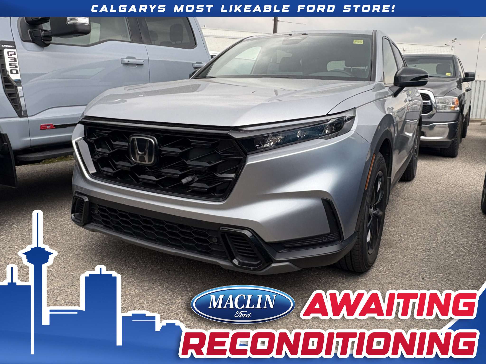 Gray 2026 Honda CR-V Hybrid SUV / Crossover Continuously Variable Transmission